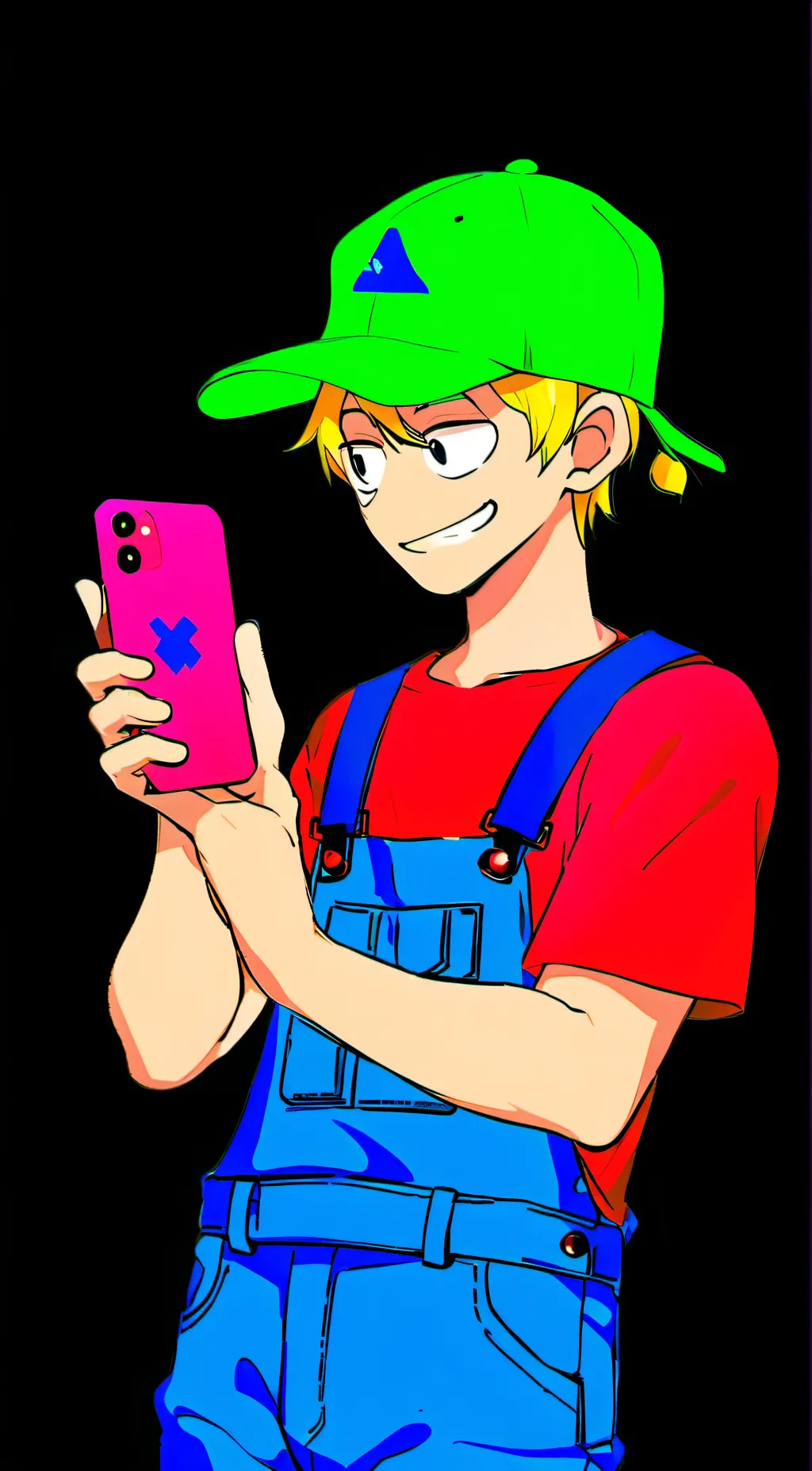 ai character: Bambi fnf background