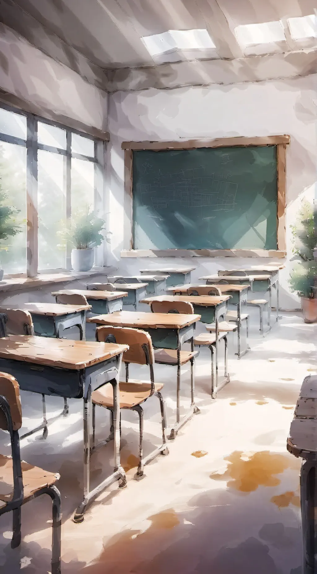 ai character: Mha class 1-A background