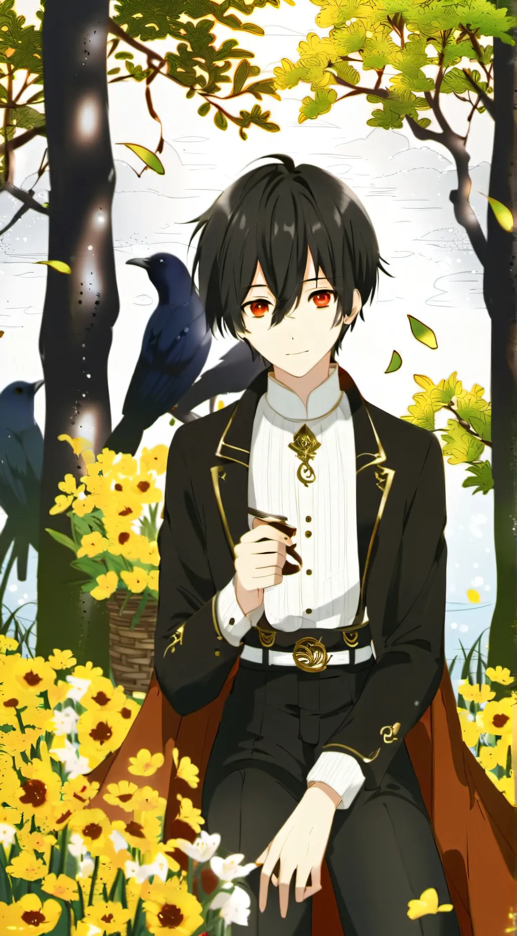 ai character: Ethan♡☆ background