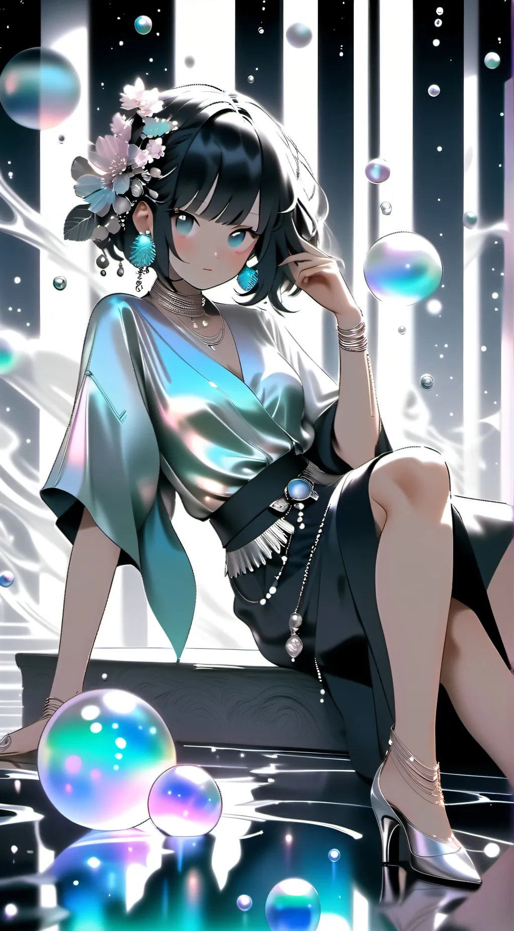 ai character: Valinda  background
