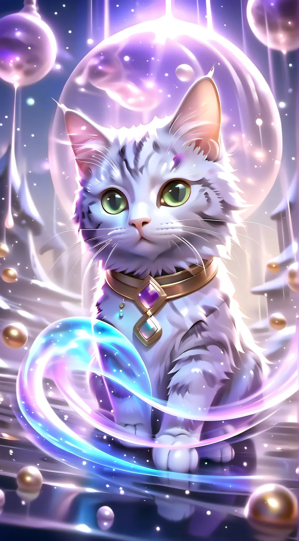 ai character: El gato background