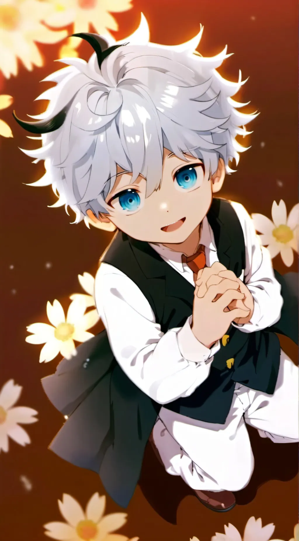ai character: Baby Gojo background