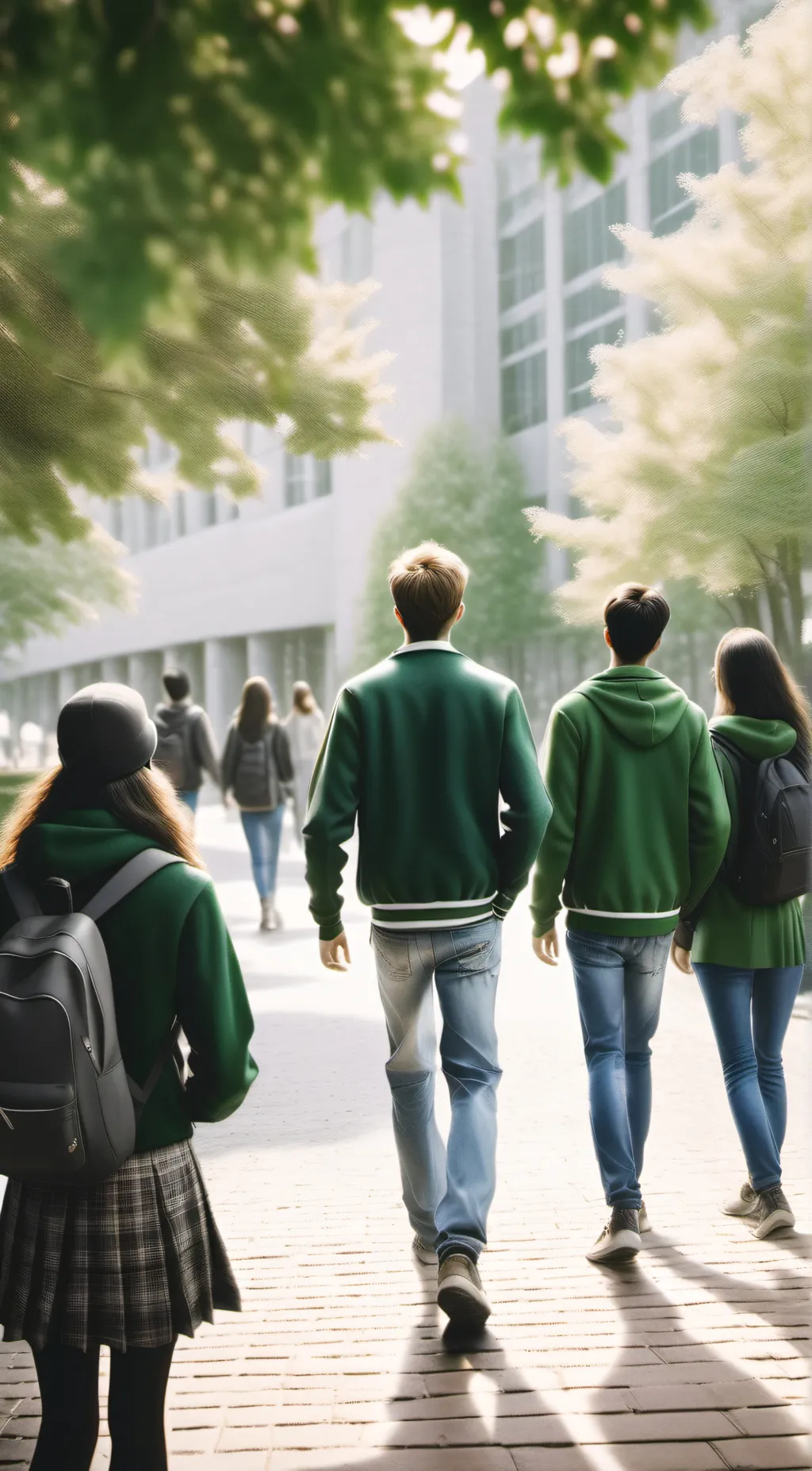 ai character: highschool background