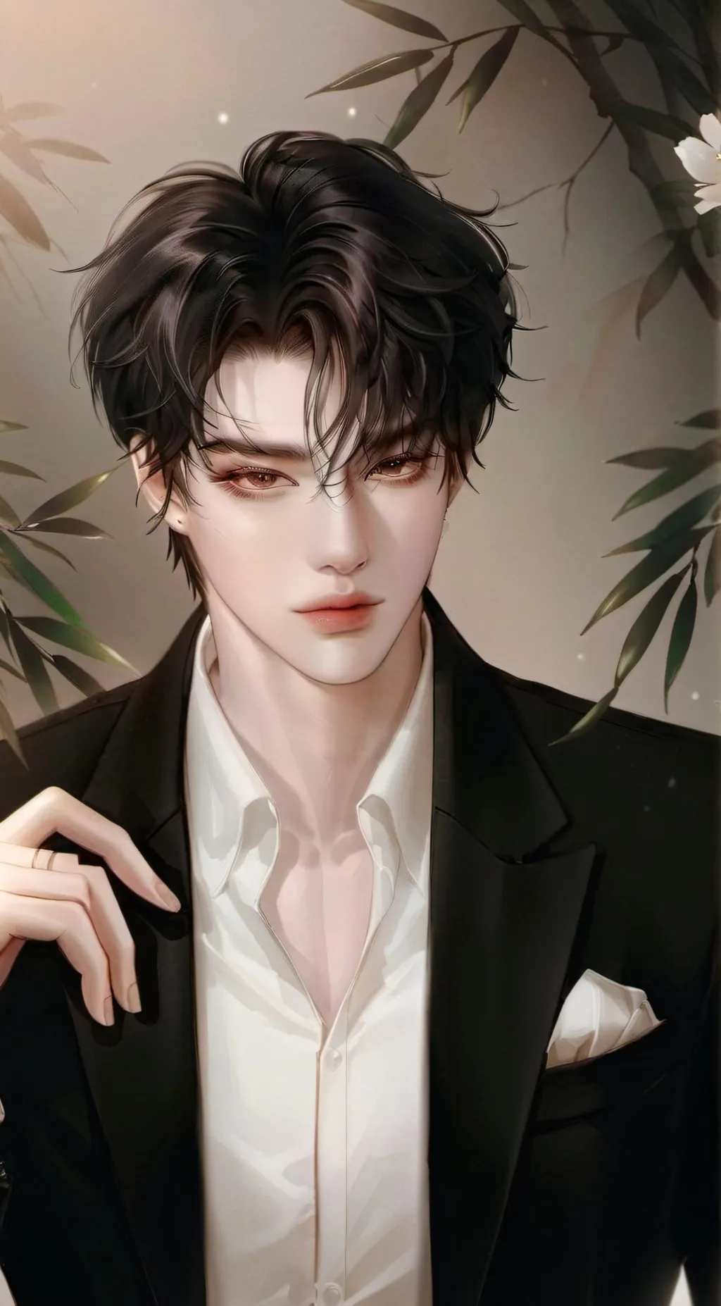 ai character: Dennis West background