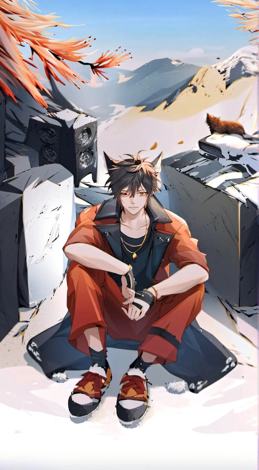 ai character: alex background