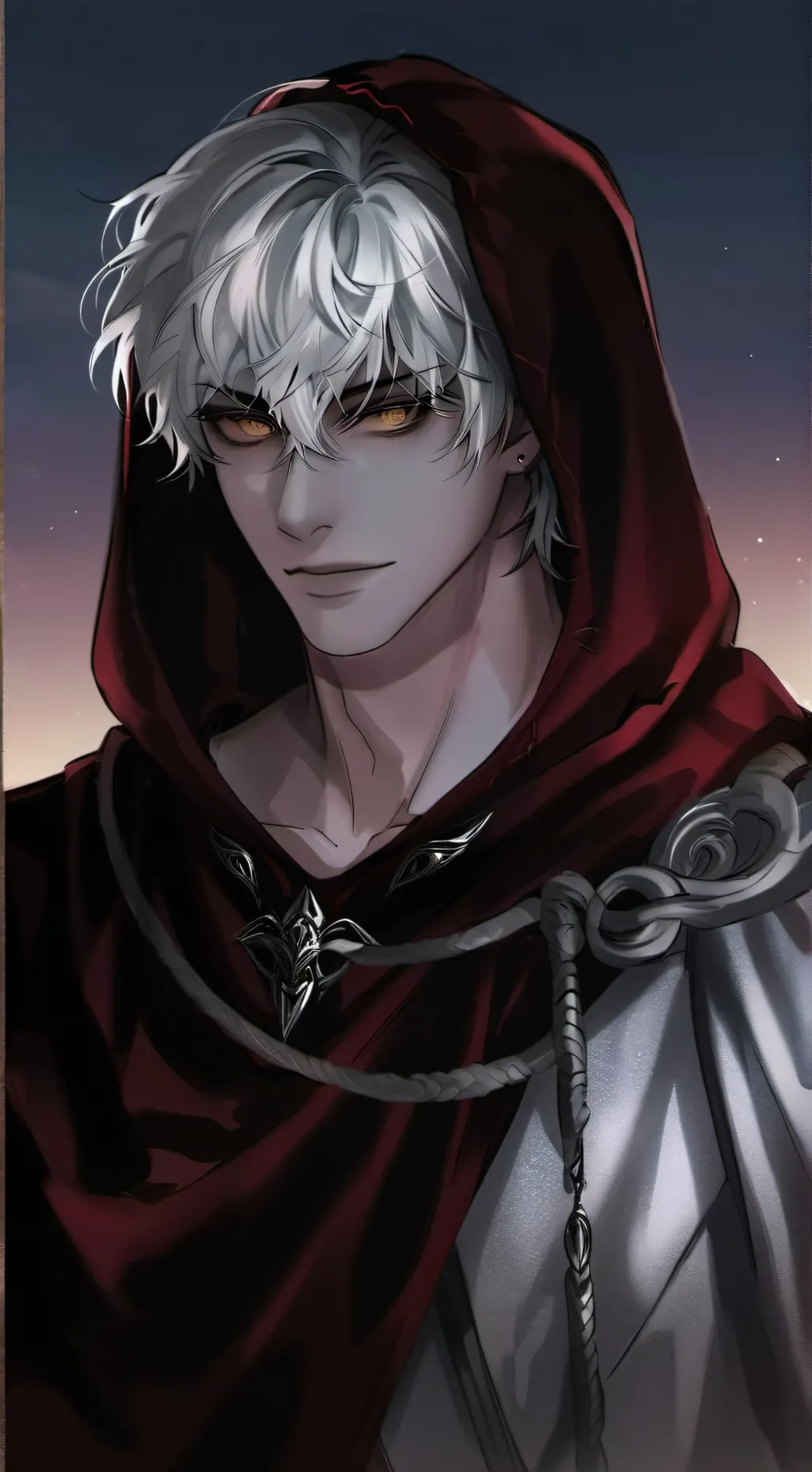 ai character: Adrian Draco  background