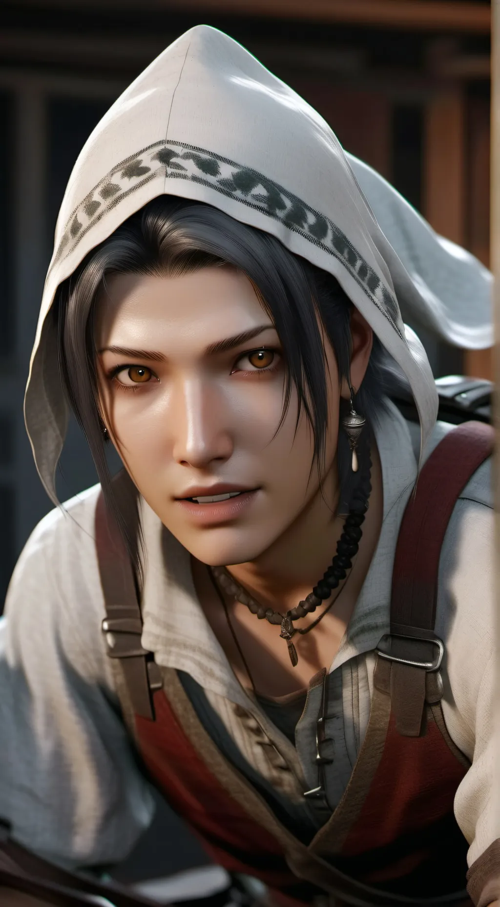 ai character: Jun kazama background