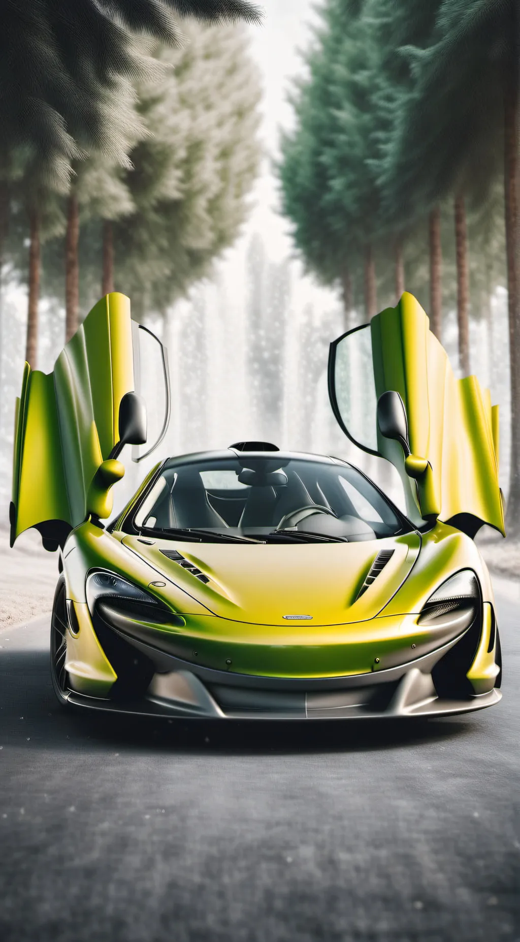 ai character: Laren The McLaren background