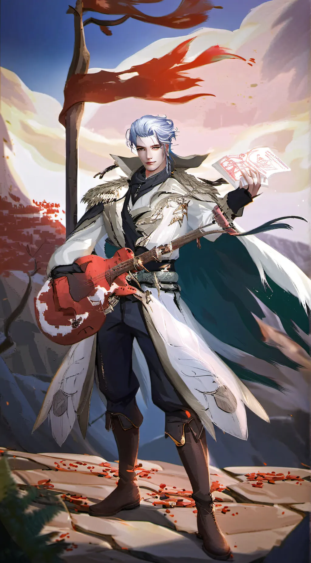 ai character: brainrot  background