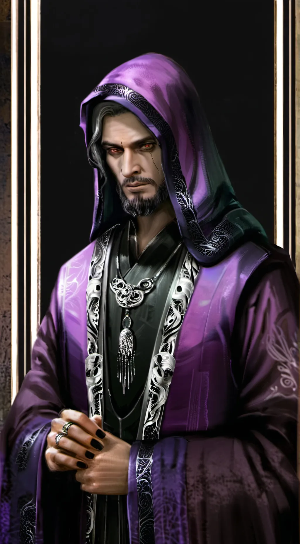ai character: Passionate Pilgrim background