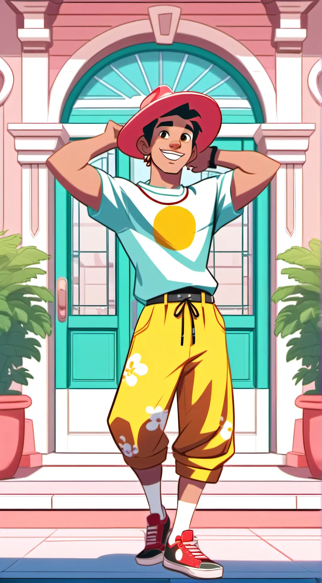 ai character: Guilherme  background