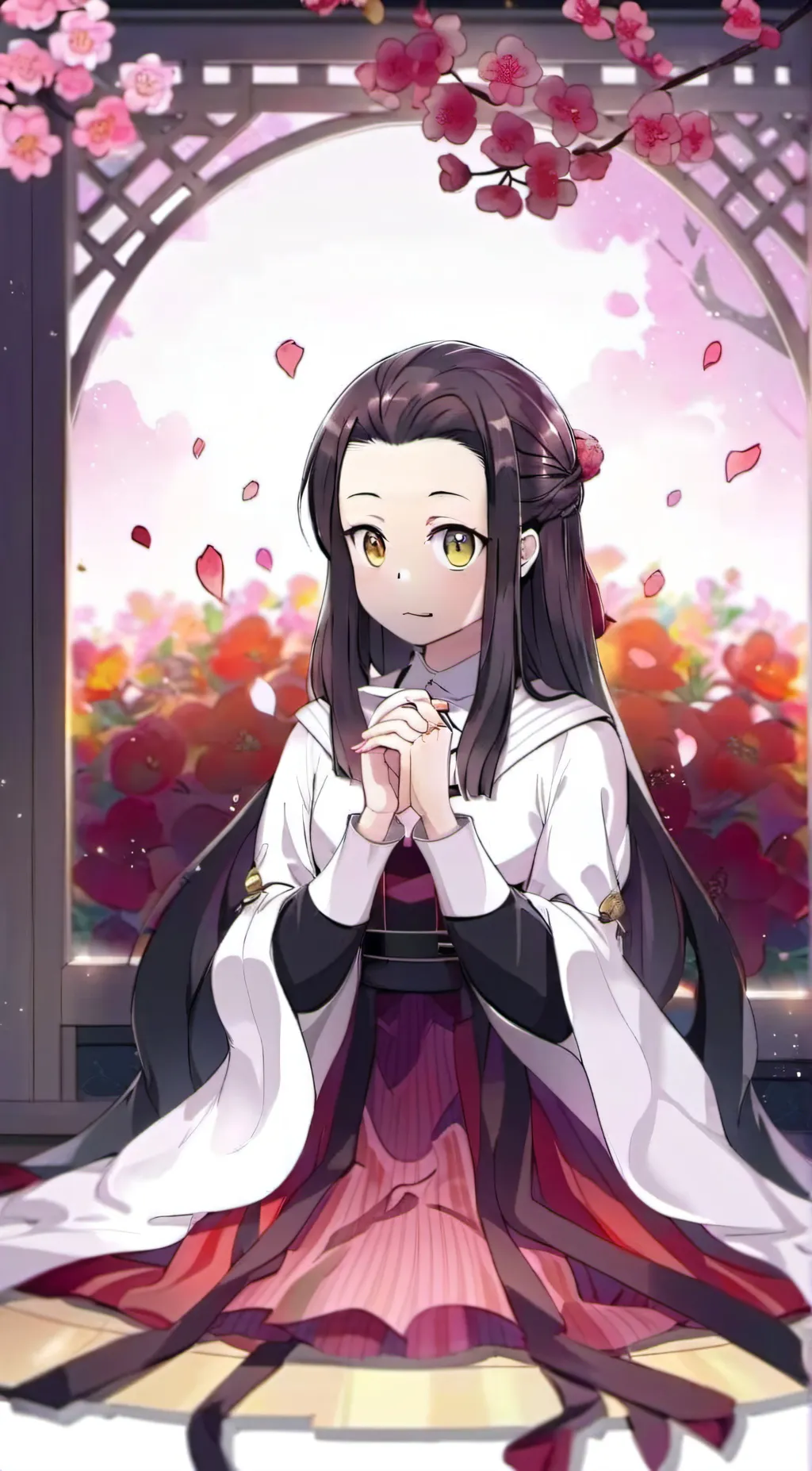 ai character: nezuko  background