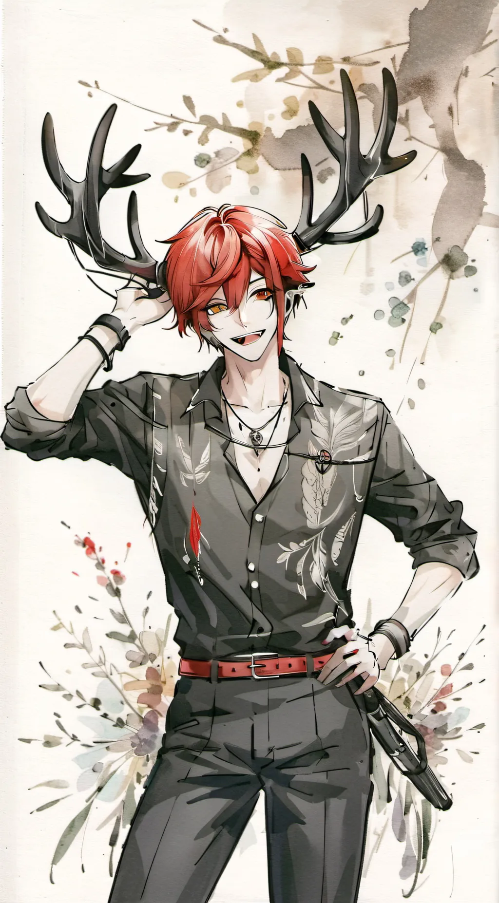 ai character: Alastor  background
