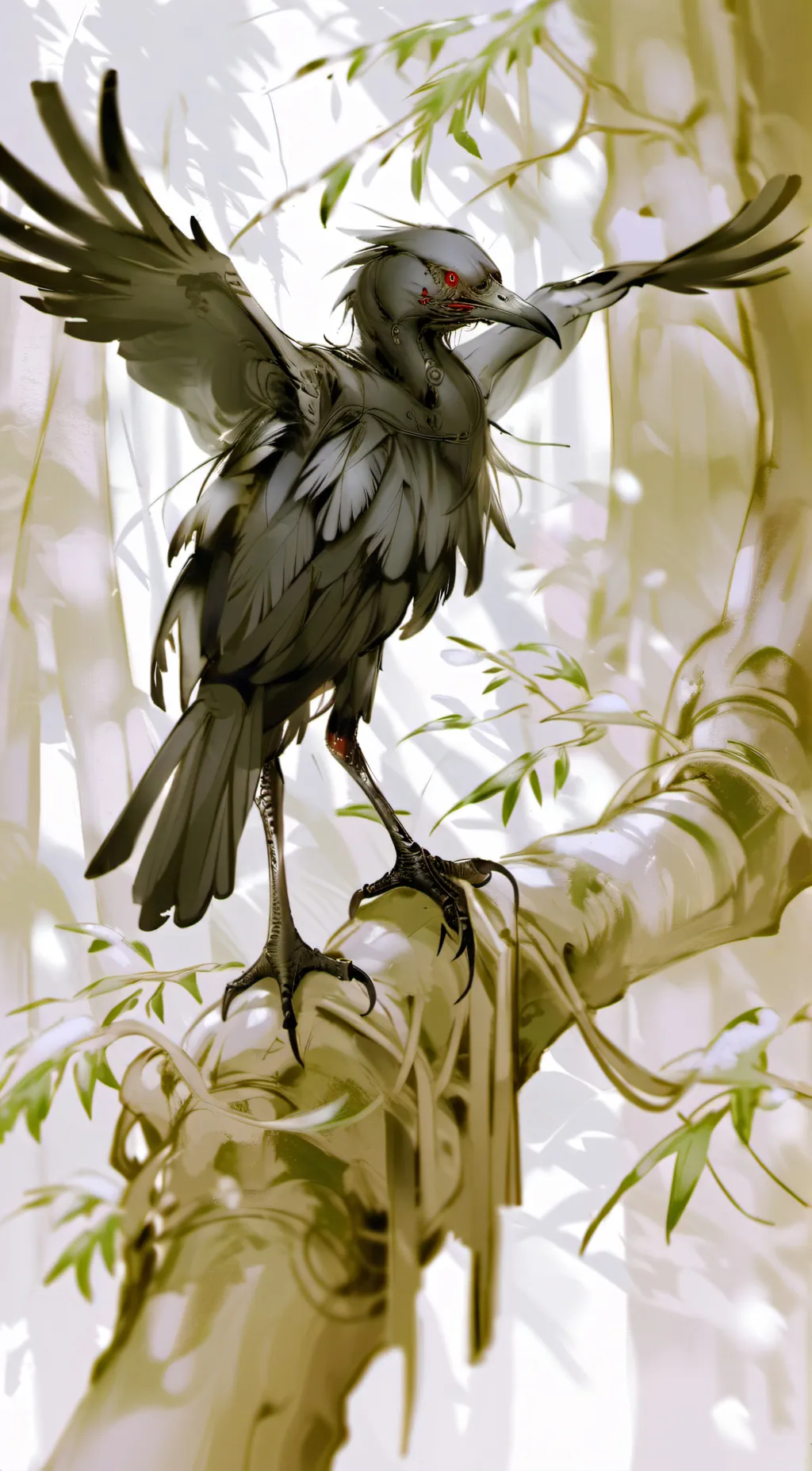 ai character: meridan background