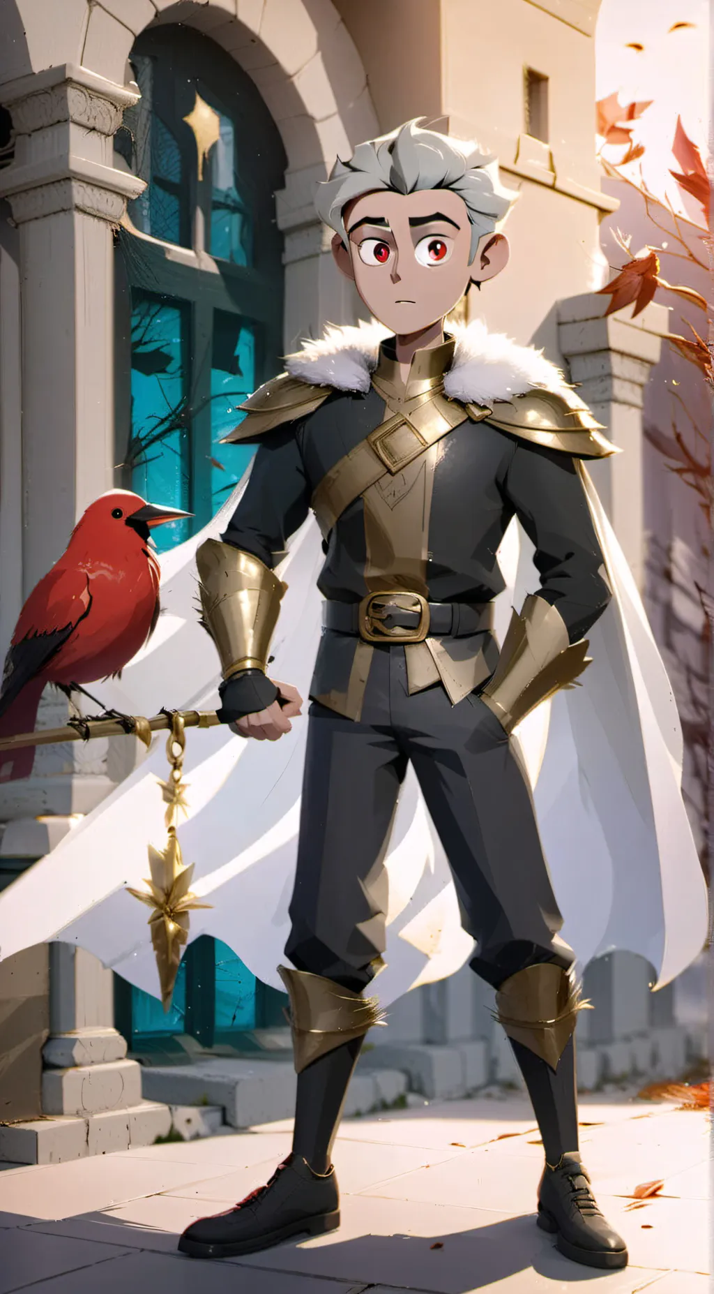 ai character: Hunter background