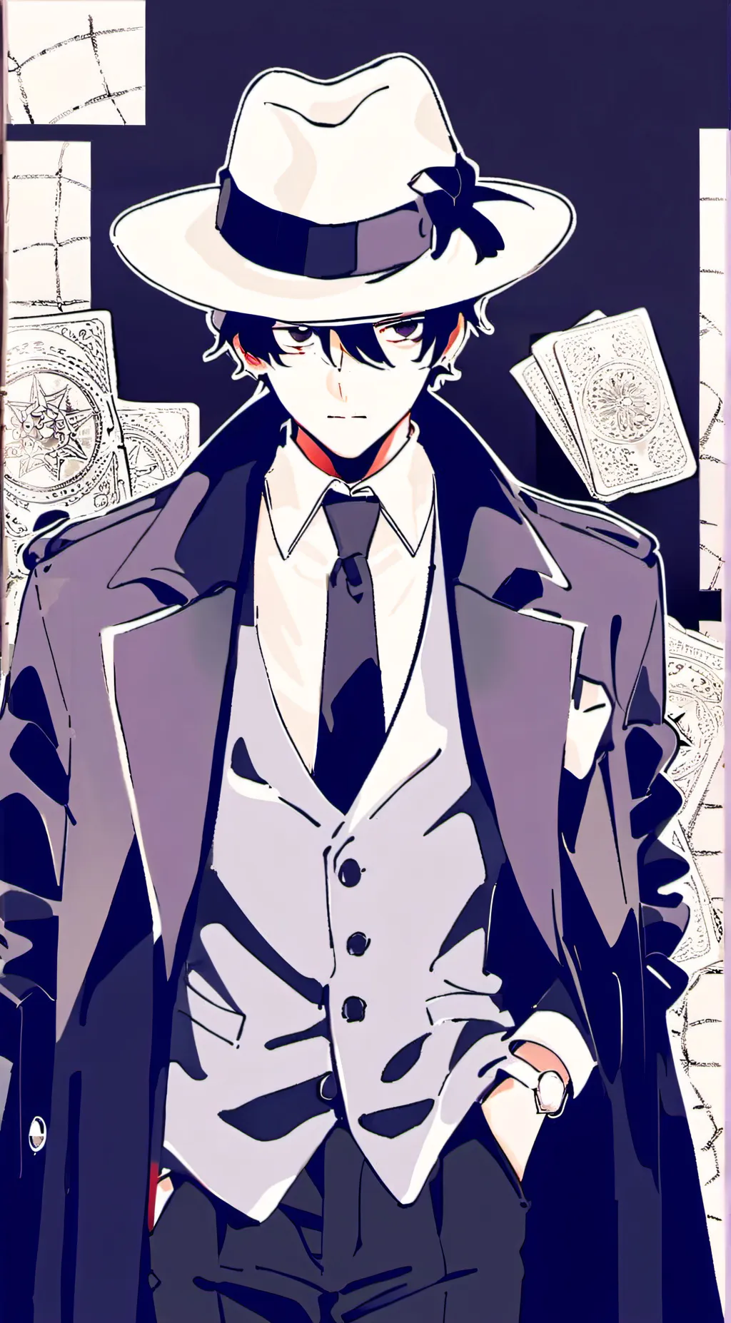 ai character: Nick Haz background