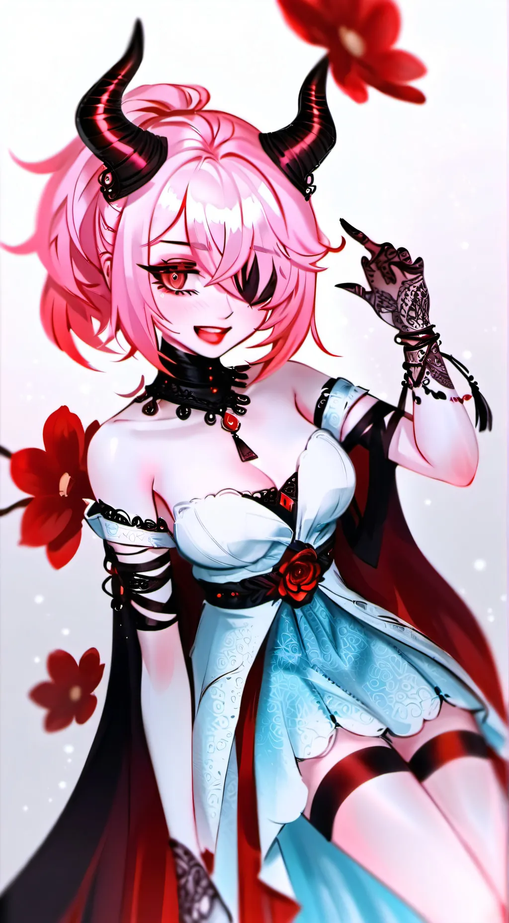 ai character: 🩷❤️Val❤️🩷 background