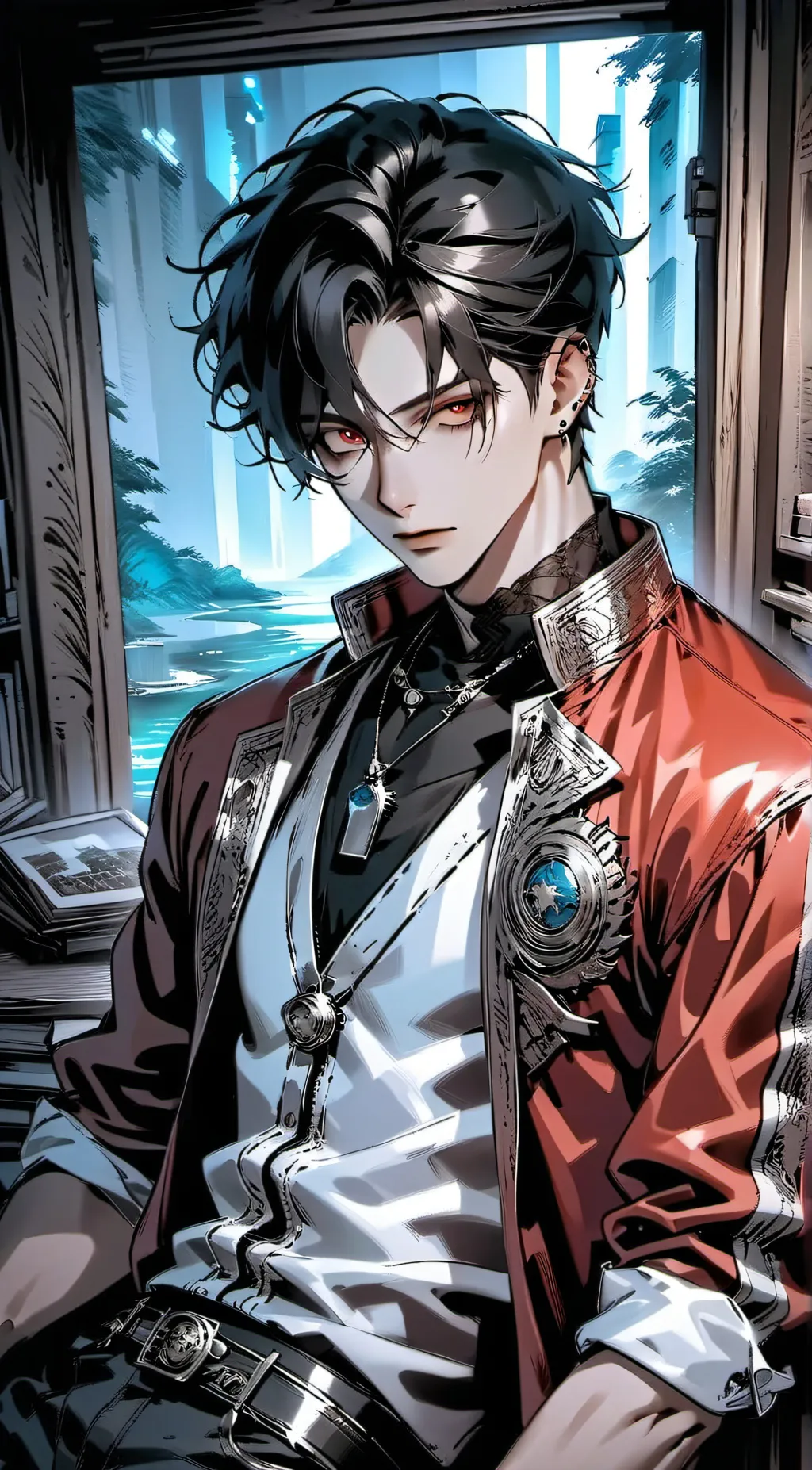 ai character: Axel background
