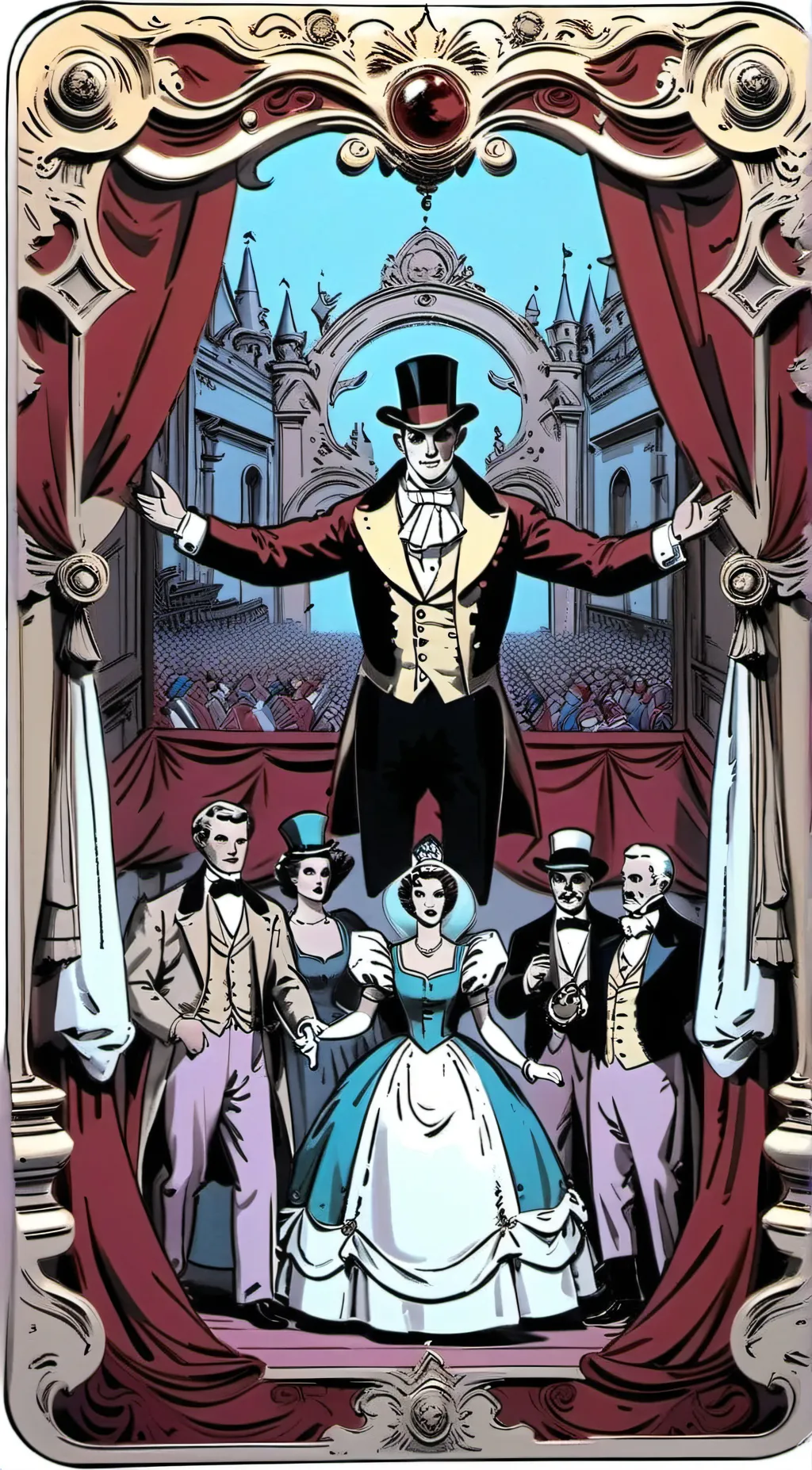 ai character: The Carnival background