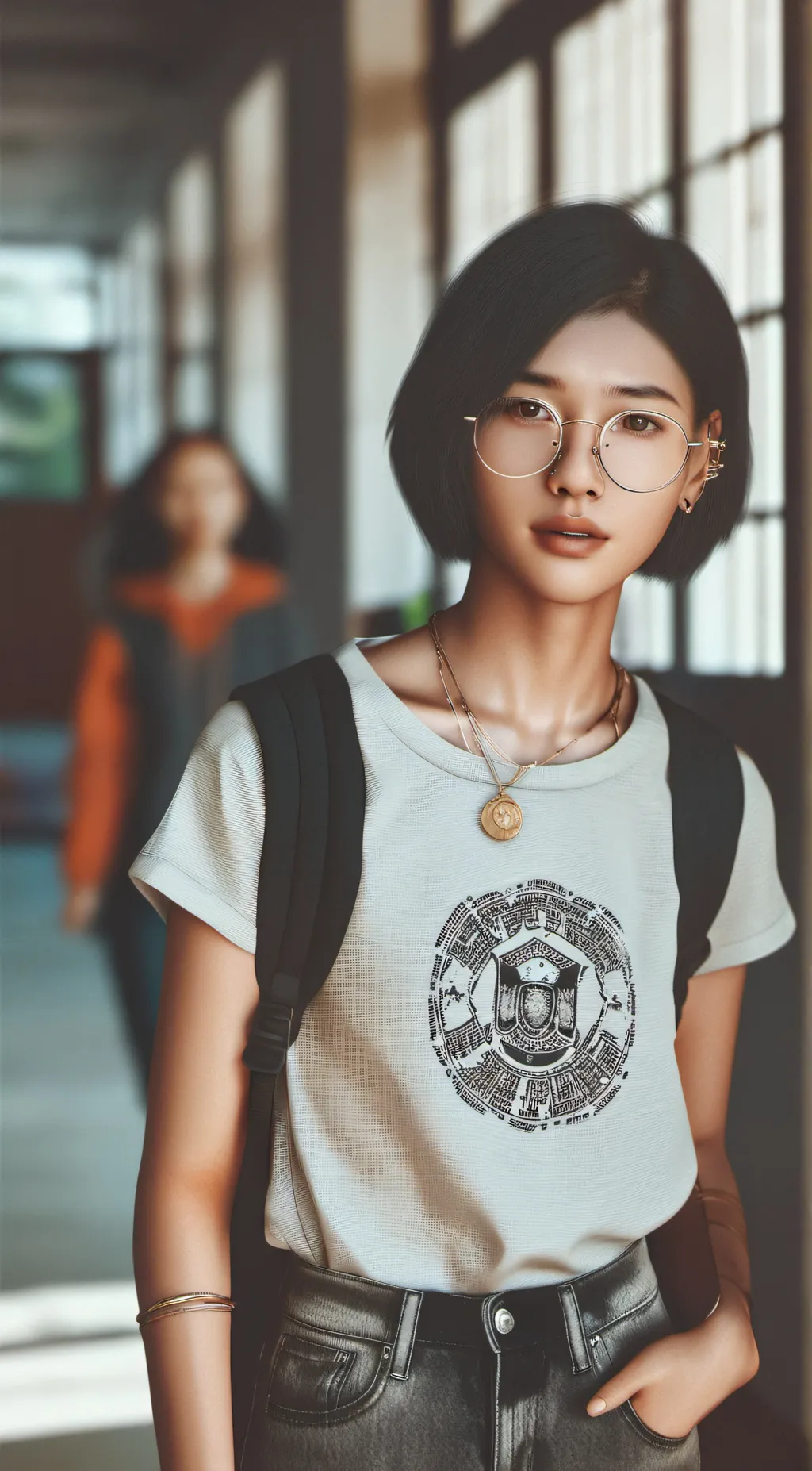 ai character: Melissa  background