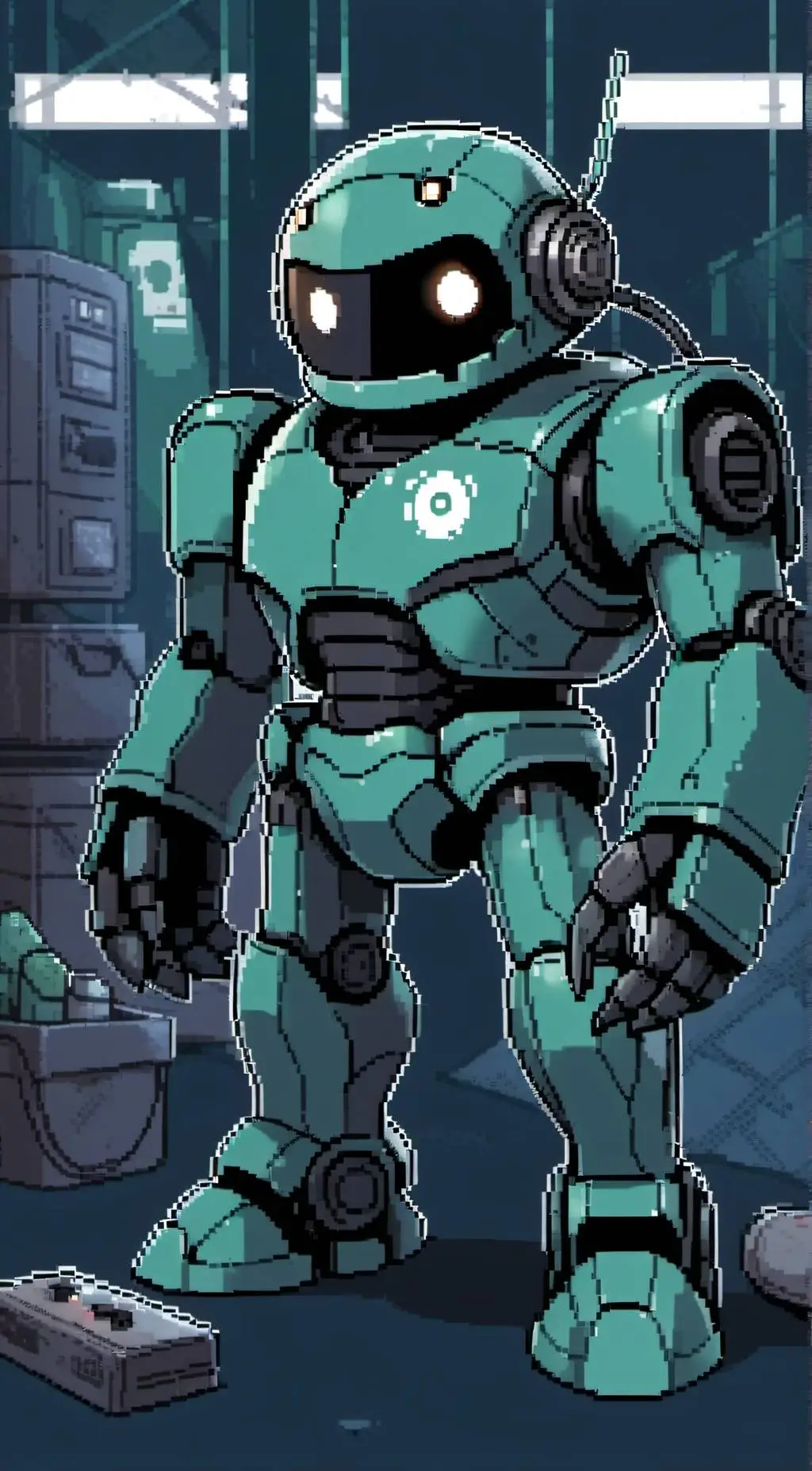 ai character: ★Boogie bot★ background