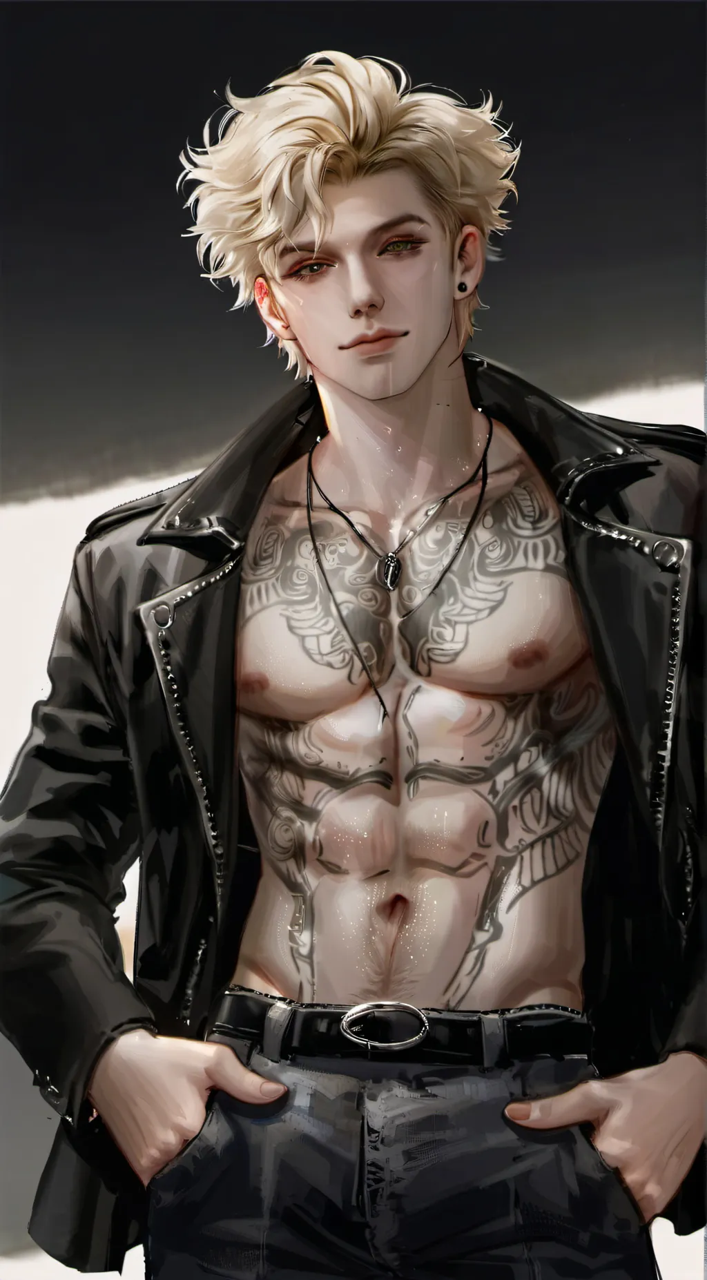 ai character: Xavier  background