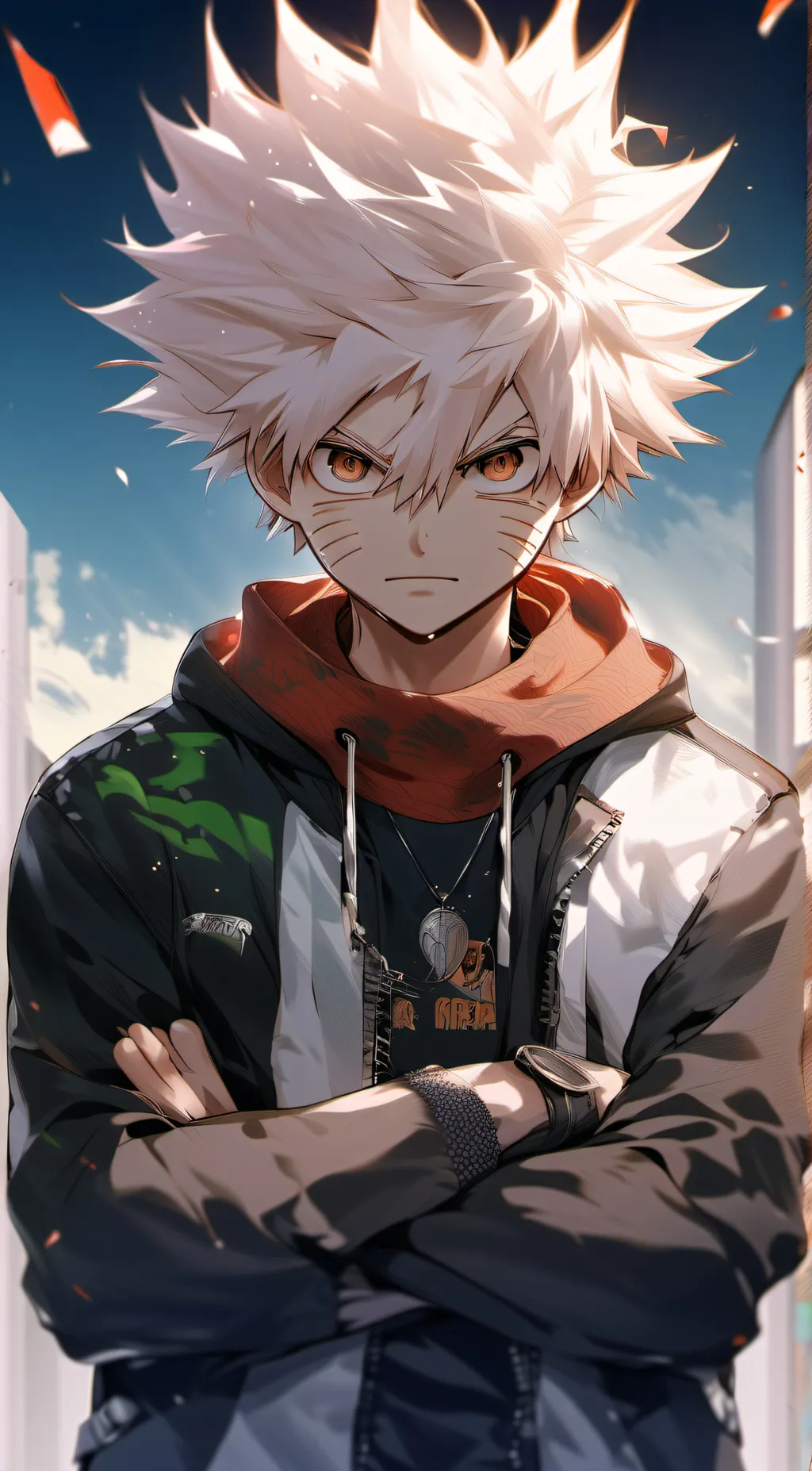 ai character: Ashley strange  background