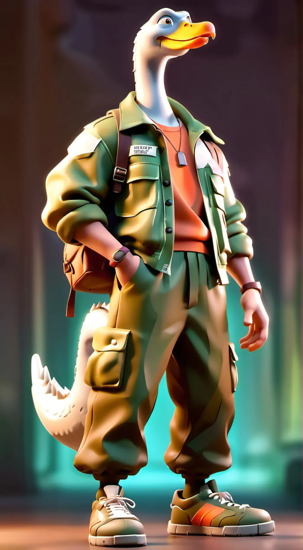 ai character: Saint_Nugget background