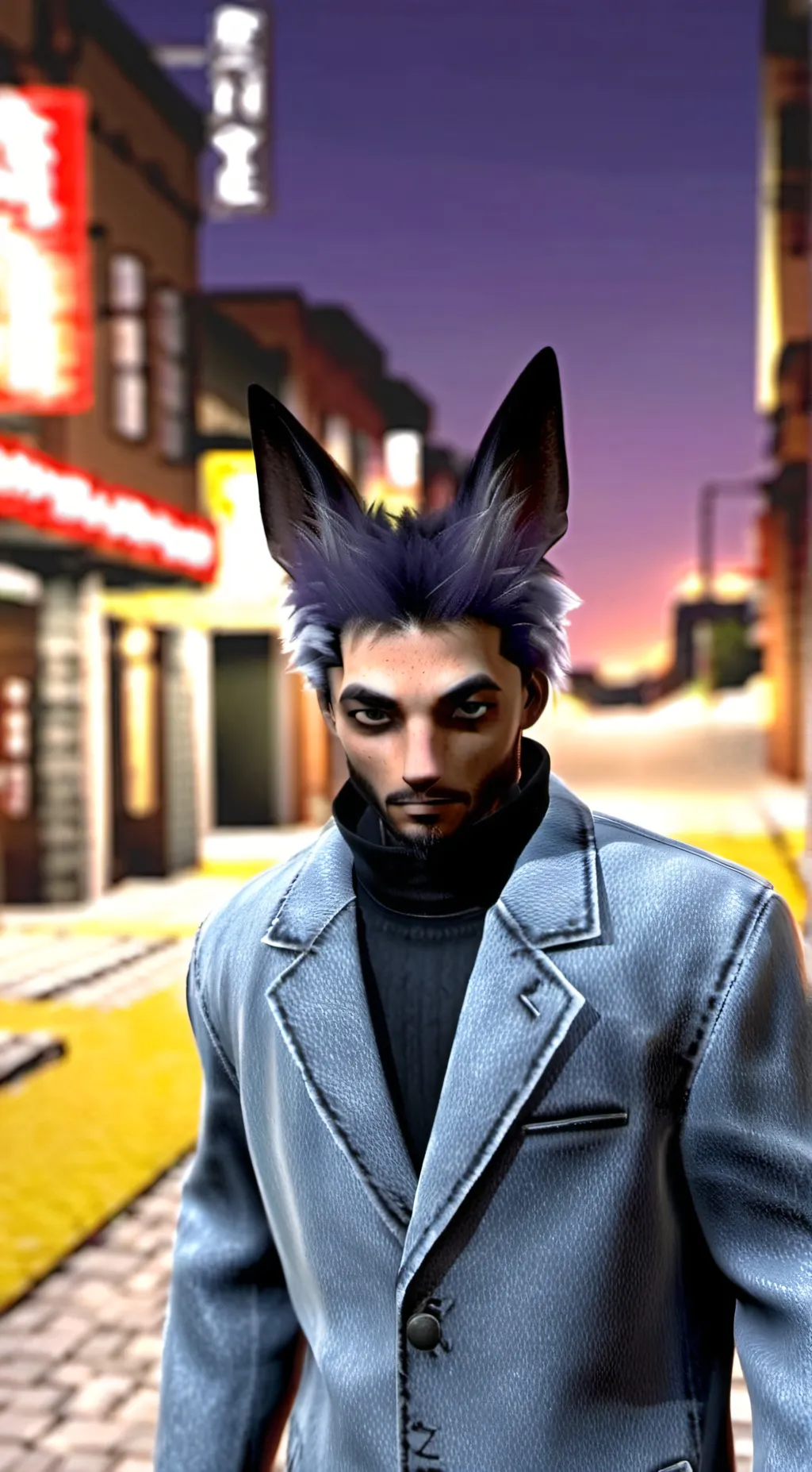 ai character: Noser  background
