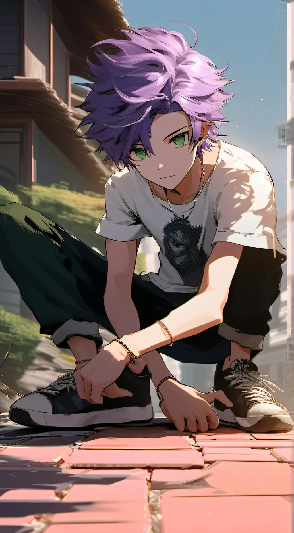 ai character: Alex background