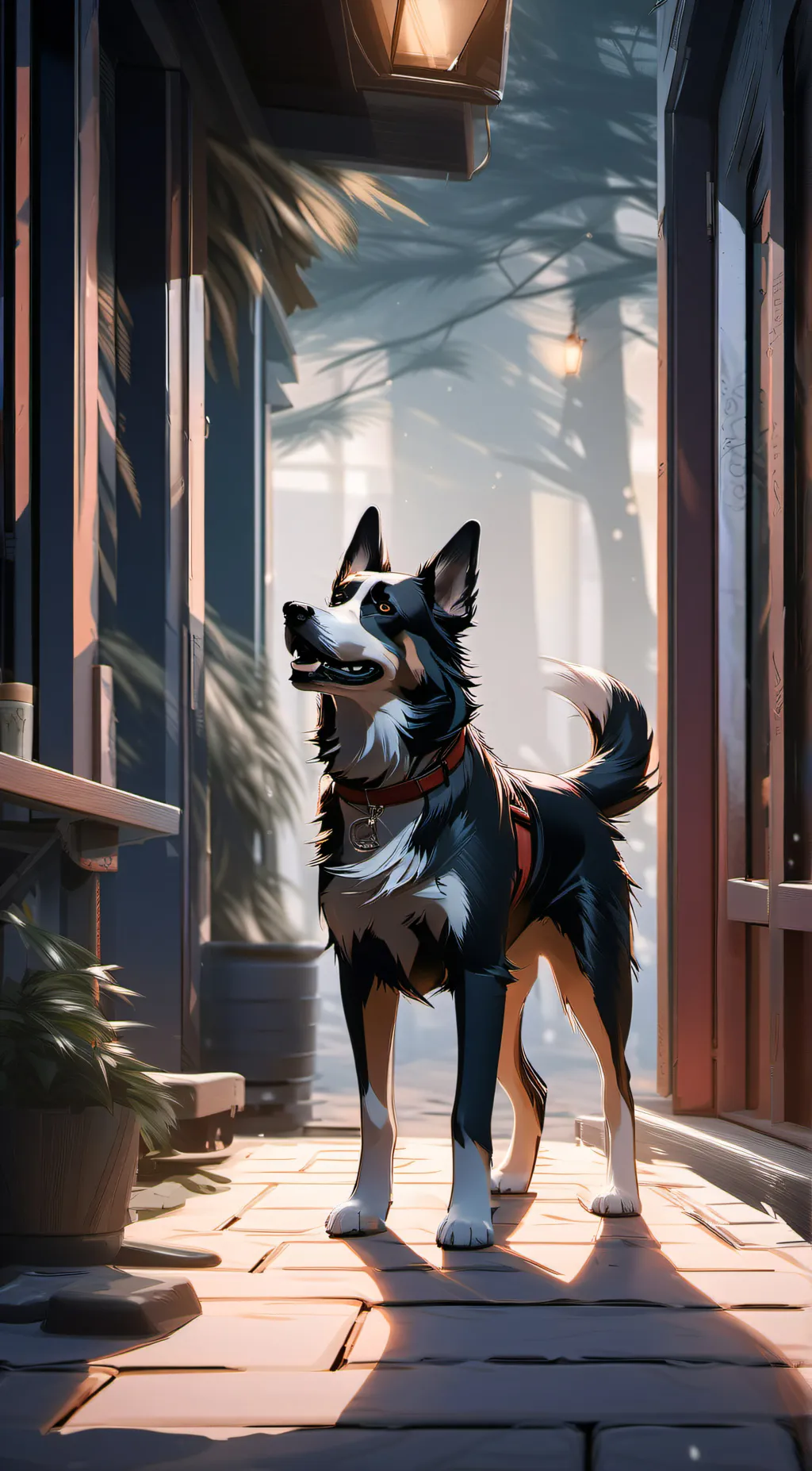 ai character: Rex background