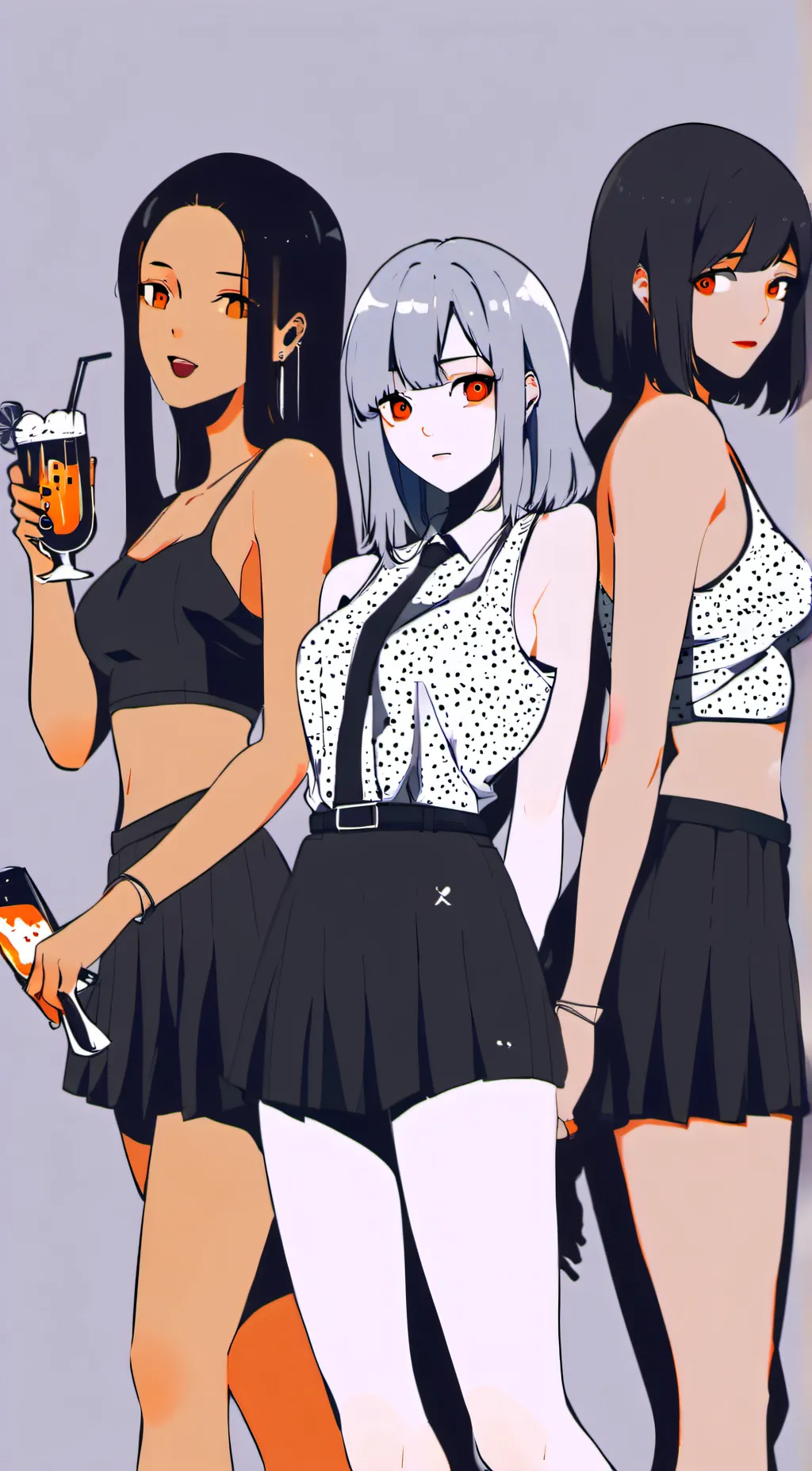 ai character: lona & ash & amey background