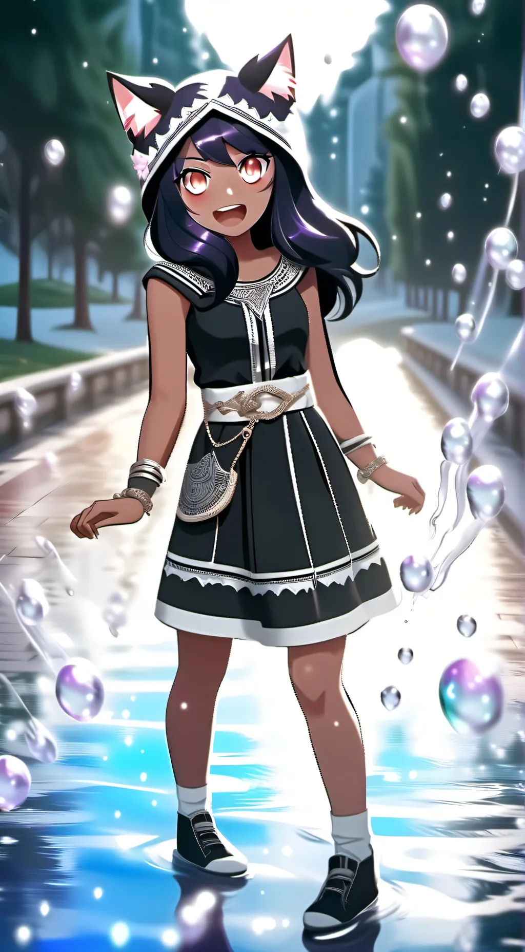 ai character: aphmau  background