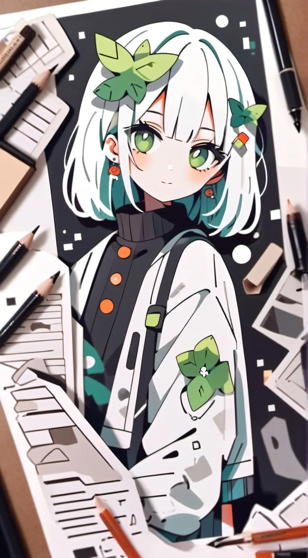 ai character: Giovanna  background