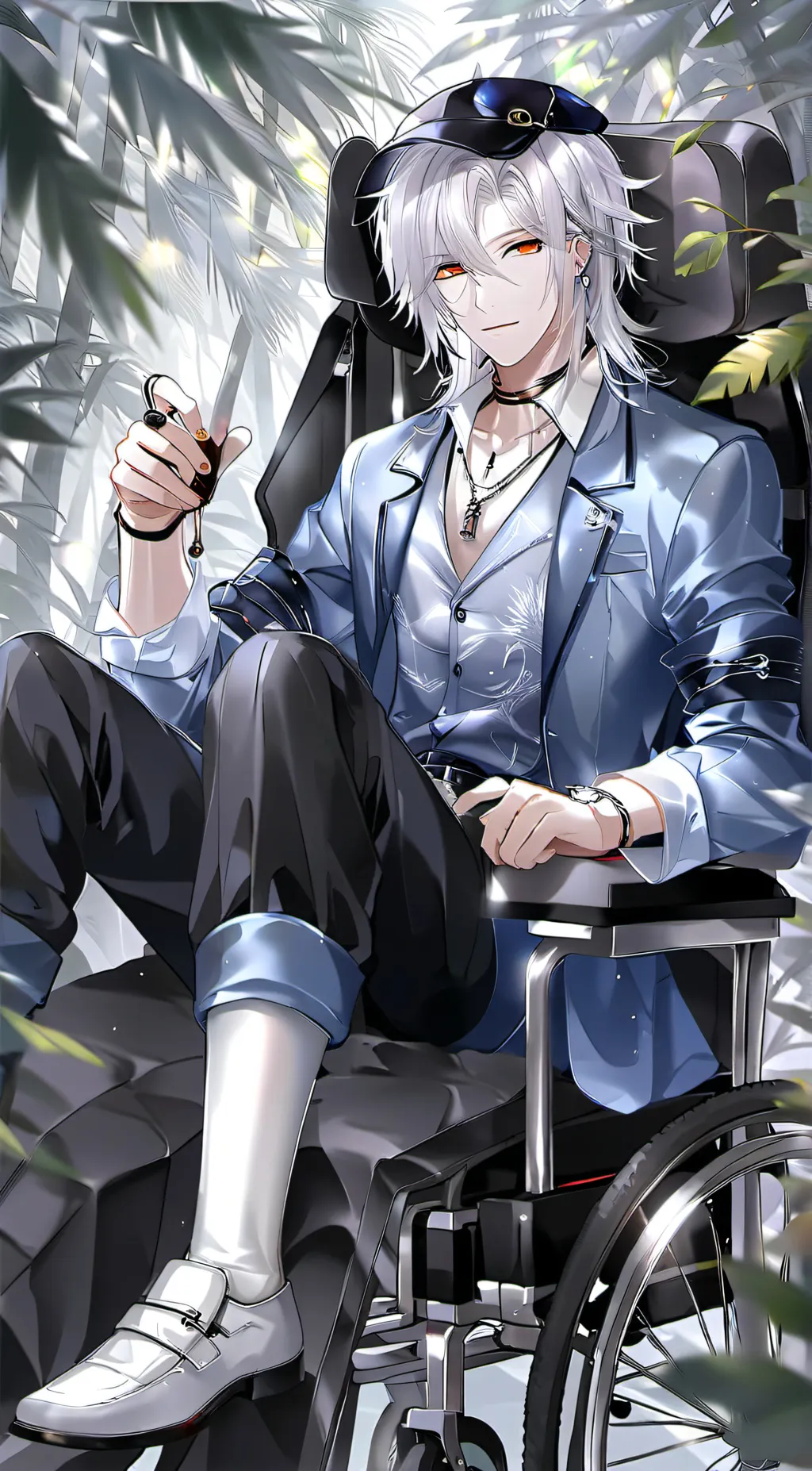 ai character: Ash background