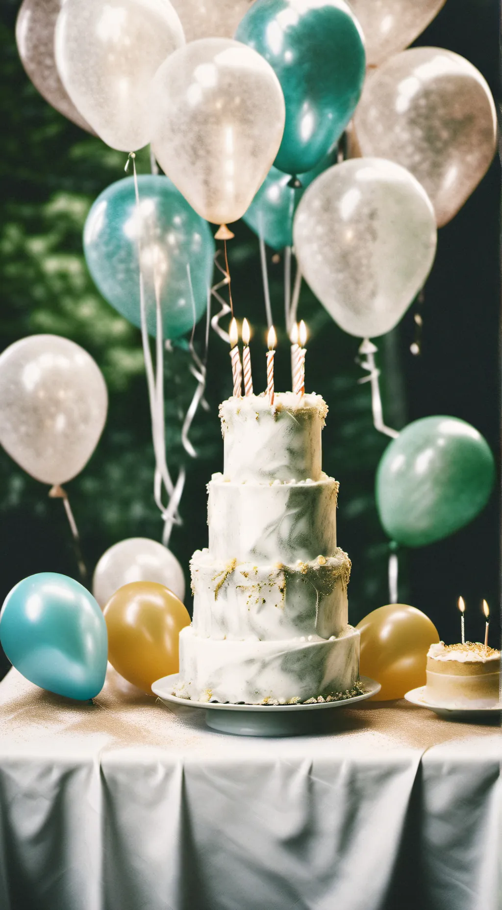 ai character: Happy birthday! background