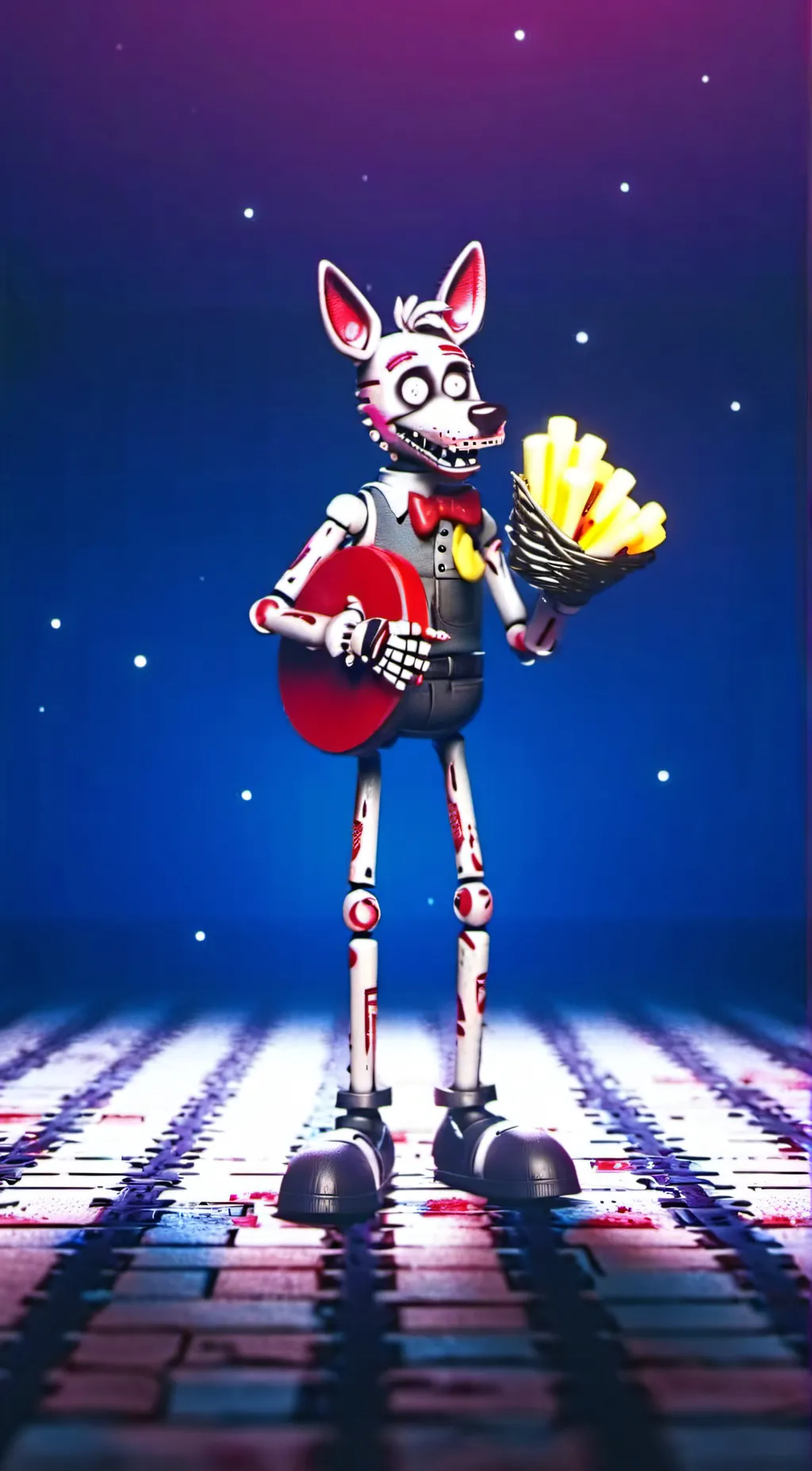 ai character: Mangle background