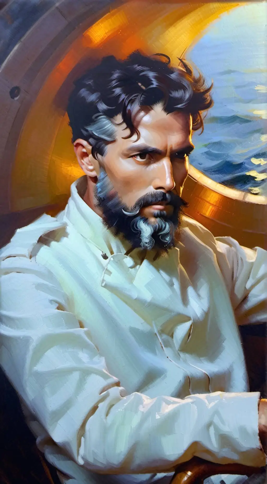 ai character: Captain Nemo background