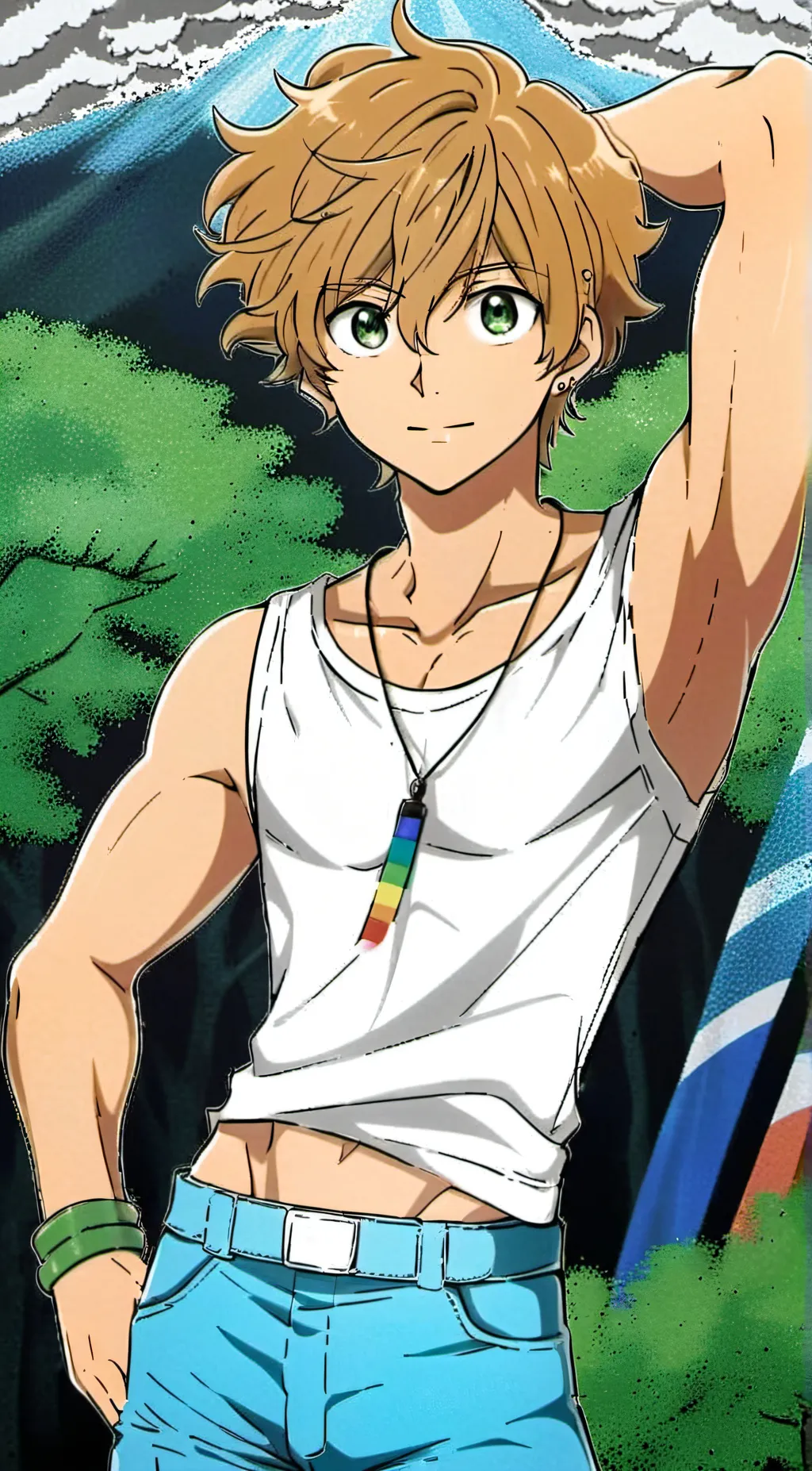 ai character: Sammy background