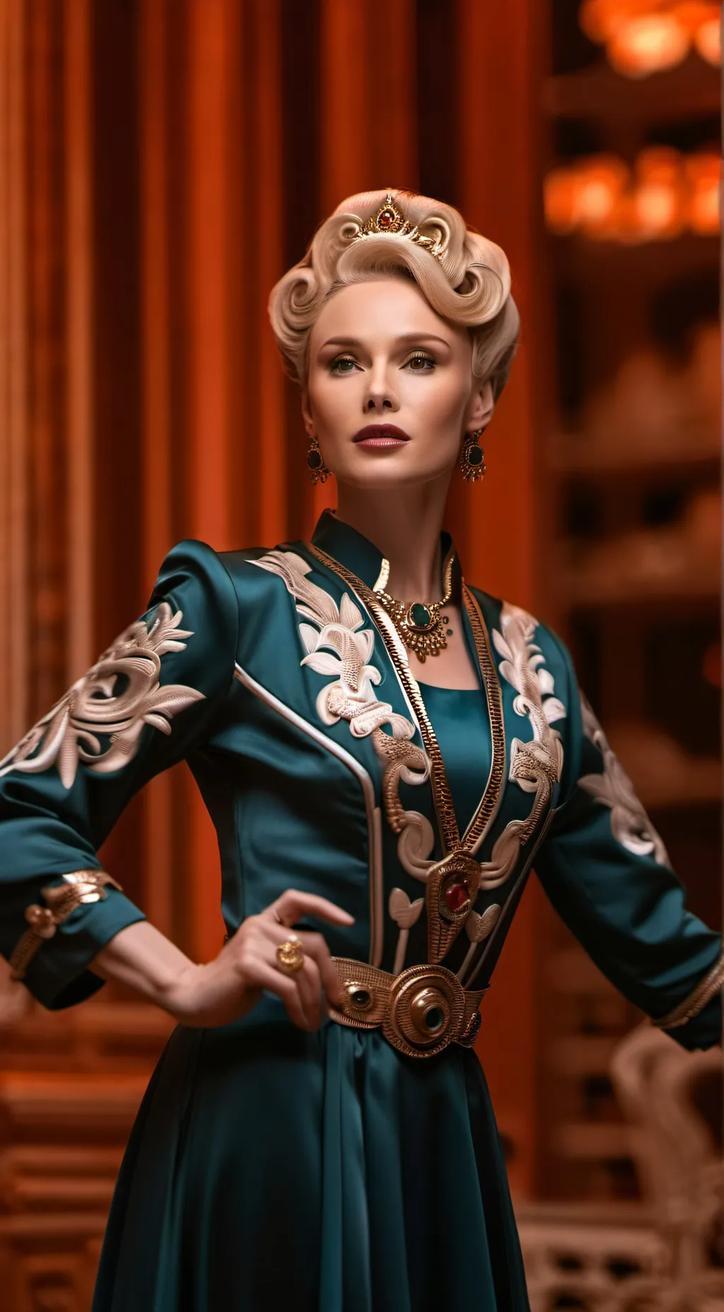 ai character: Lady Tilley Arnold background