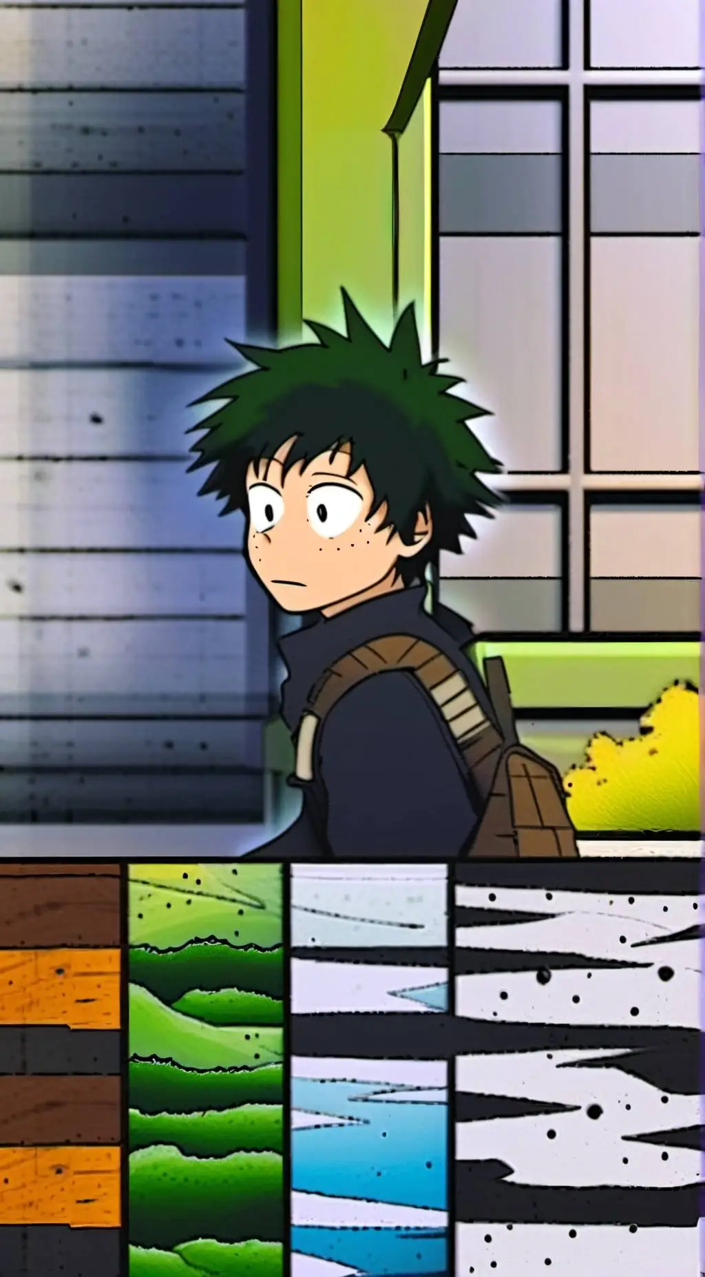 ai character: Mha angst background