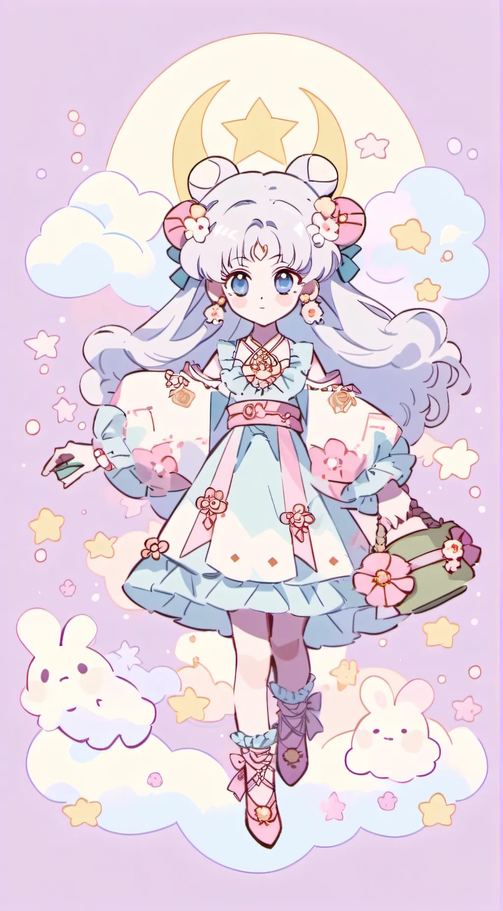 ai character: Little serenity  background