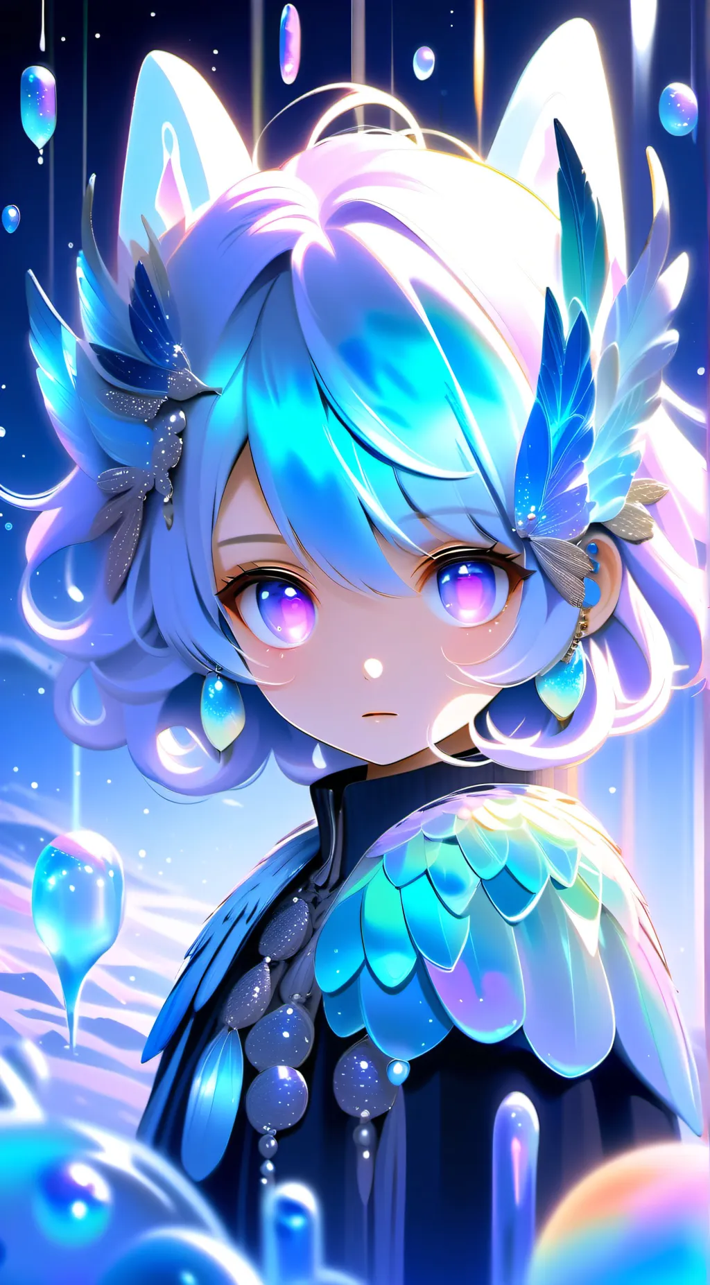 ai character: Amy. background