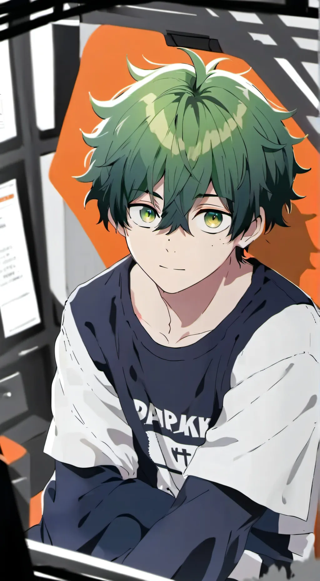 ai character: deku ❤️❤️❤️ background