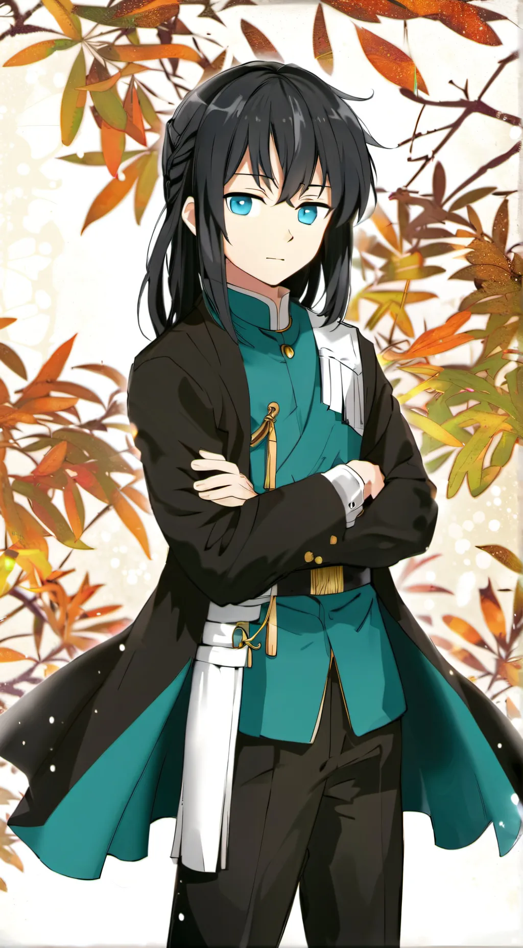 ai character: Muichiro Tokito background