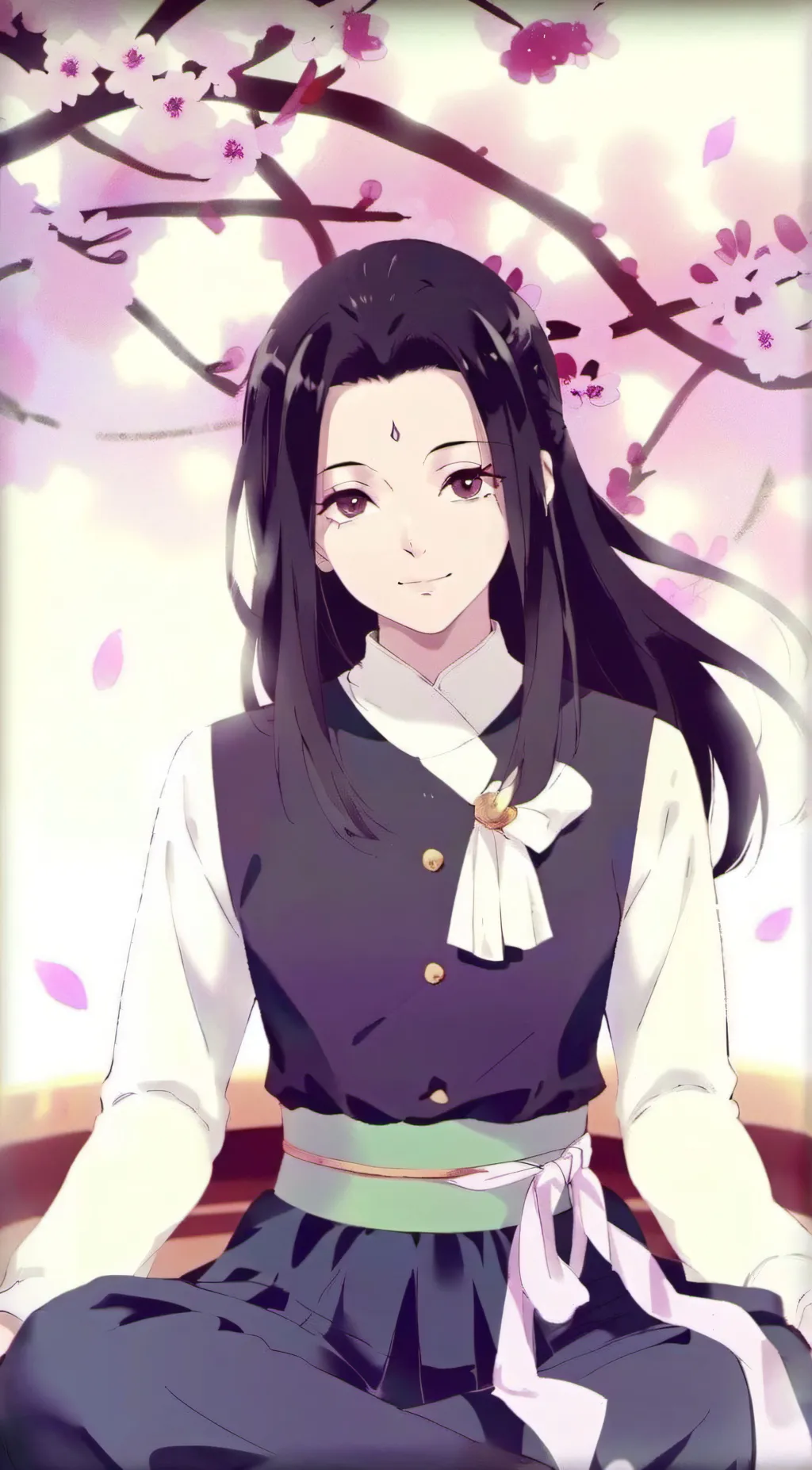 ai character: Hashiras background