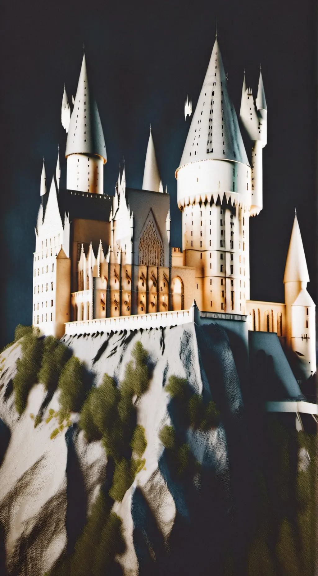 ai character: Hogwarts background