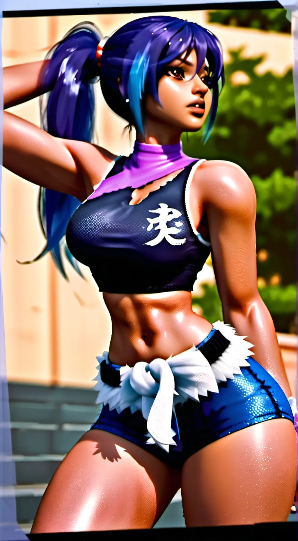 ai character: Jade background