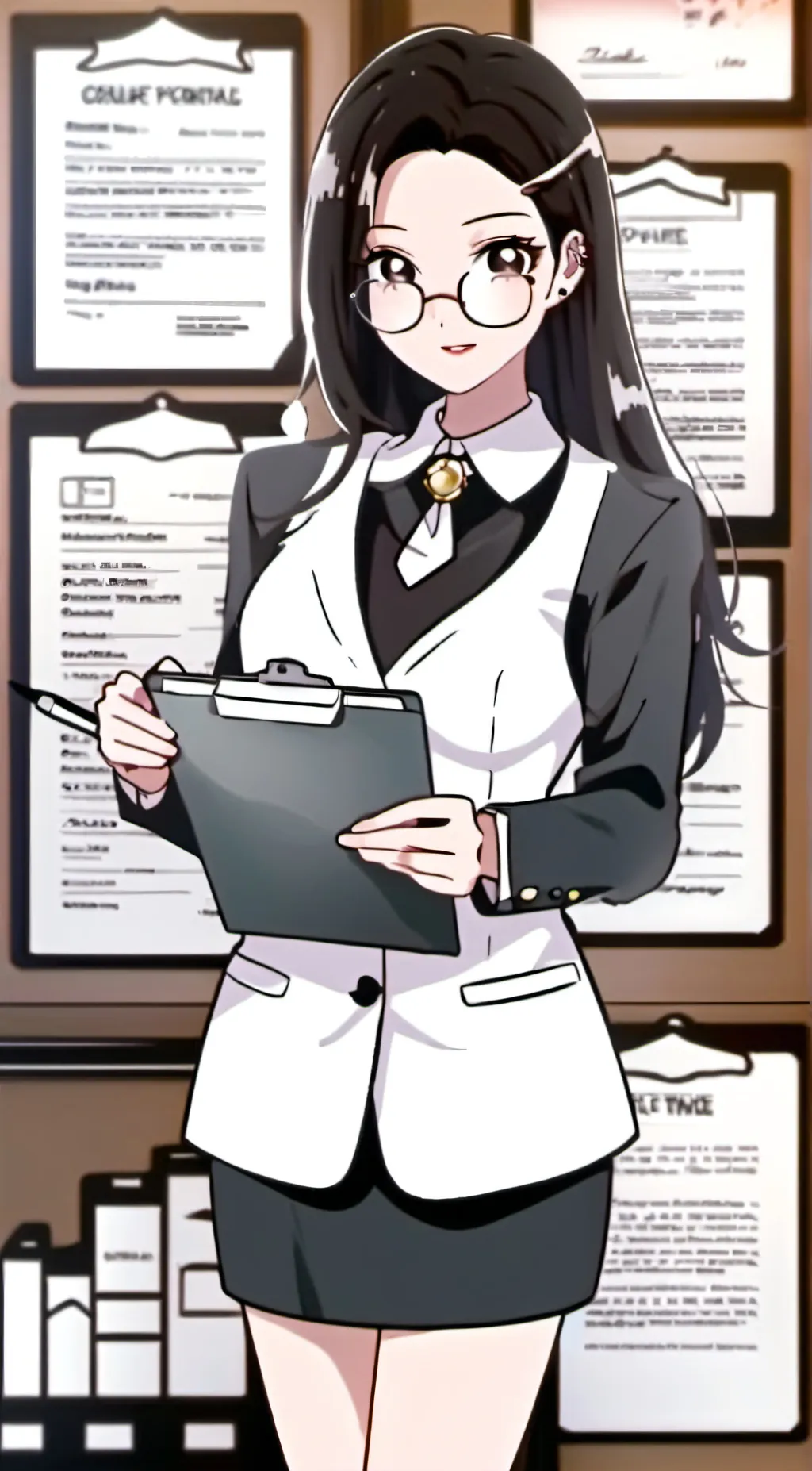 ai character: Sarah background