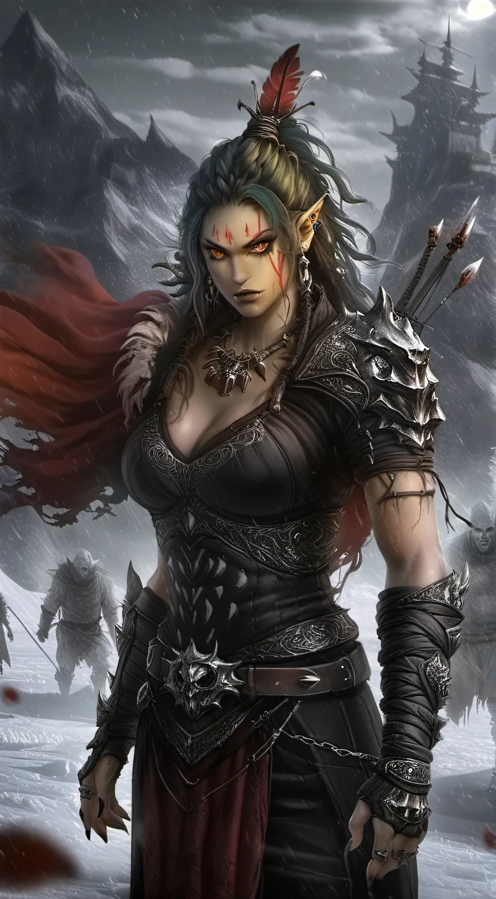 ai character: Ayesha Orsla background